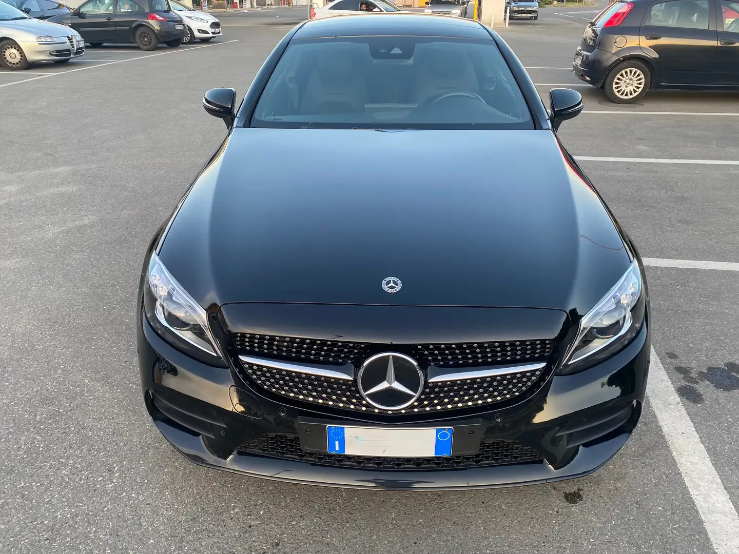 Mercedes-Benz C 220 D AUTOMATIC PREMIUM TETTO APRIBILE Nero - 2