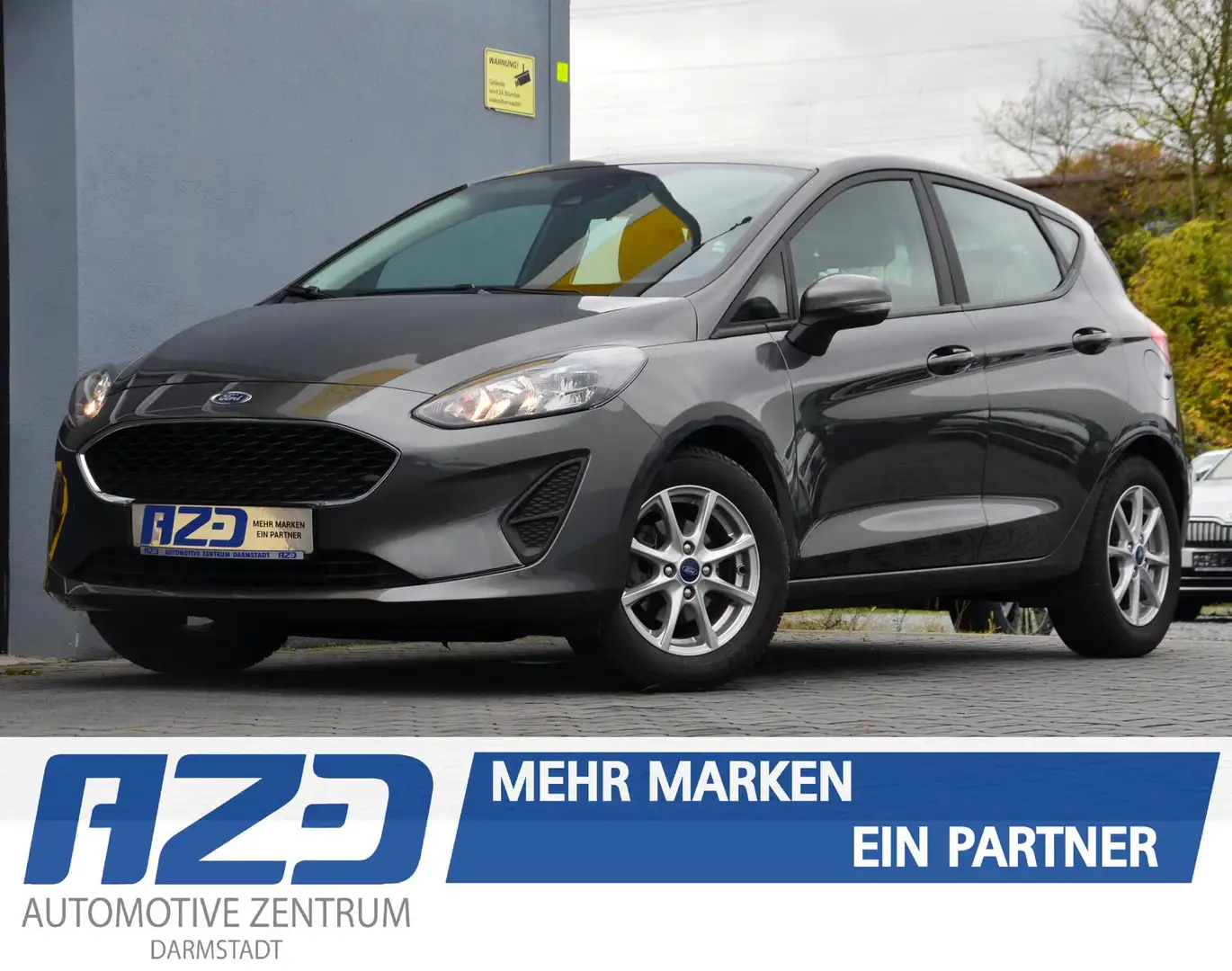 Ford Fiesta 1.0 EcoBoost AUTO NAVI DAB SPURH / W KLIMA Gris - 1