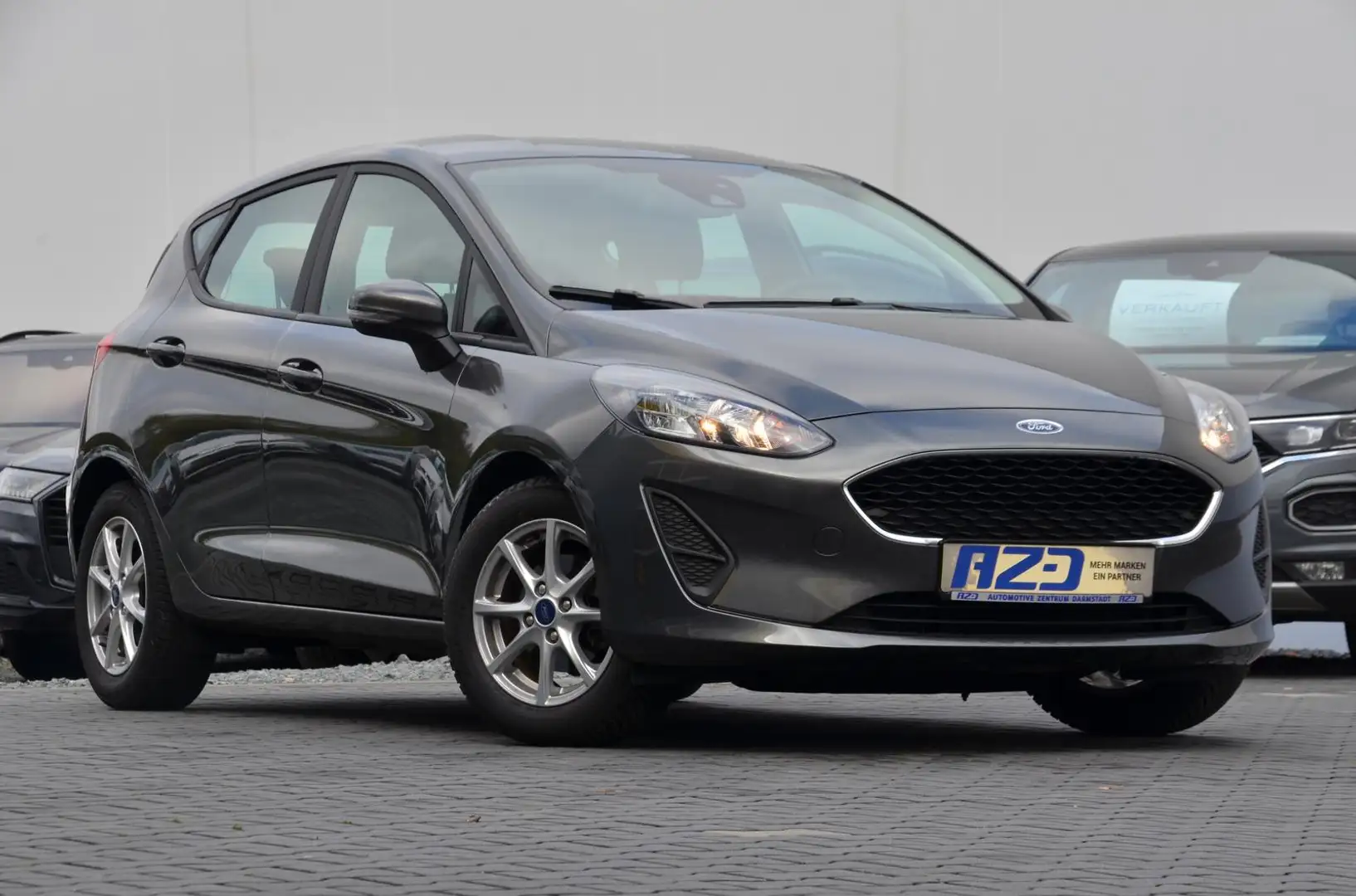 Ford Fiesta 1.0 EcoBoost AUTO NAVI DAB SPURH / W KLIMA Gris - 2