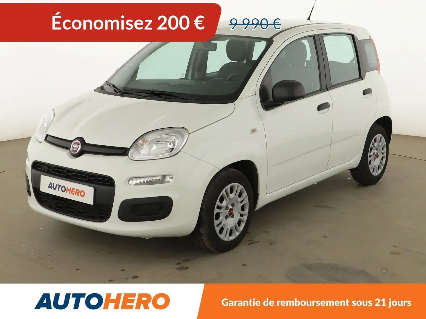 Fiat Panda 1.0 Hybride BSG Panda Blanc - 1