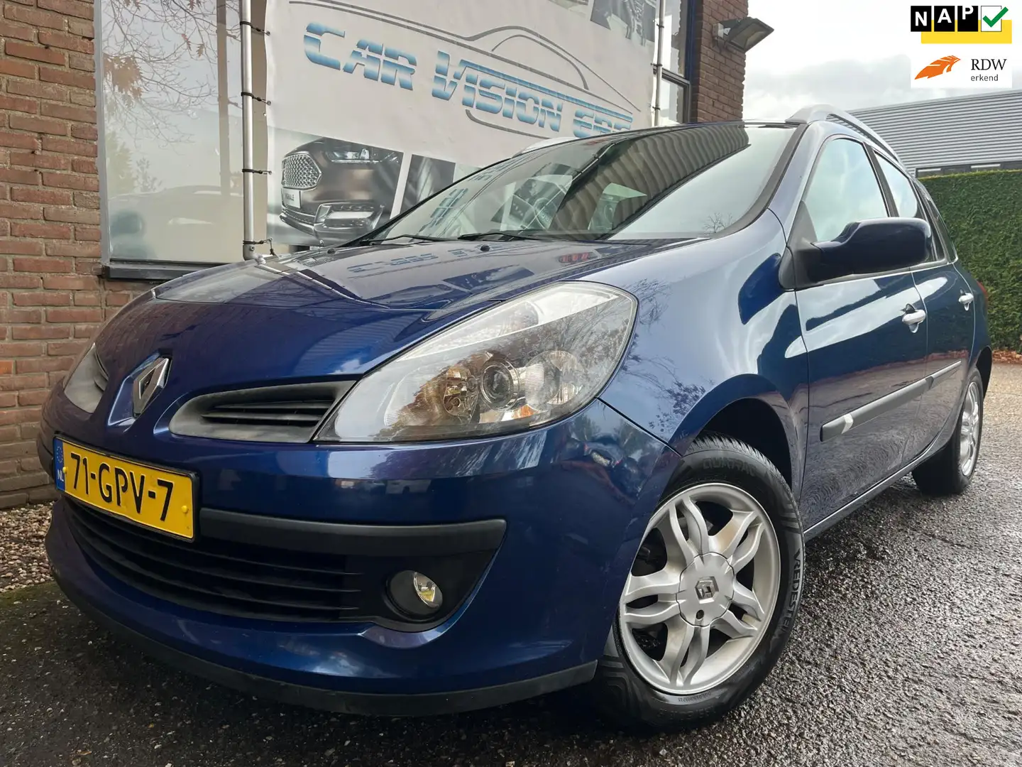 Renault Clio Estate 1.2 TCE Corporate Sport|Clima|Nw APK|Trekha Blu/Azzurro - 1