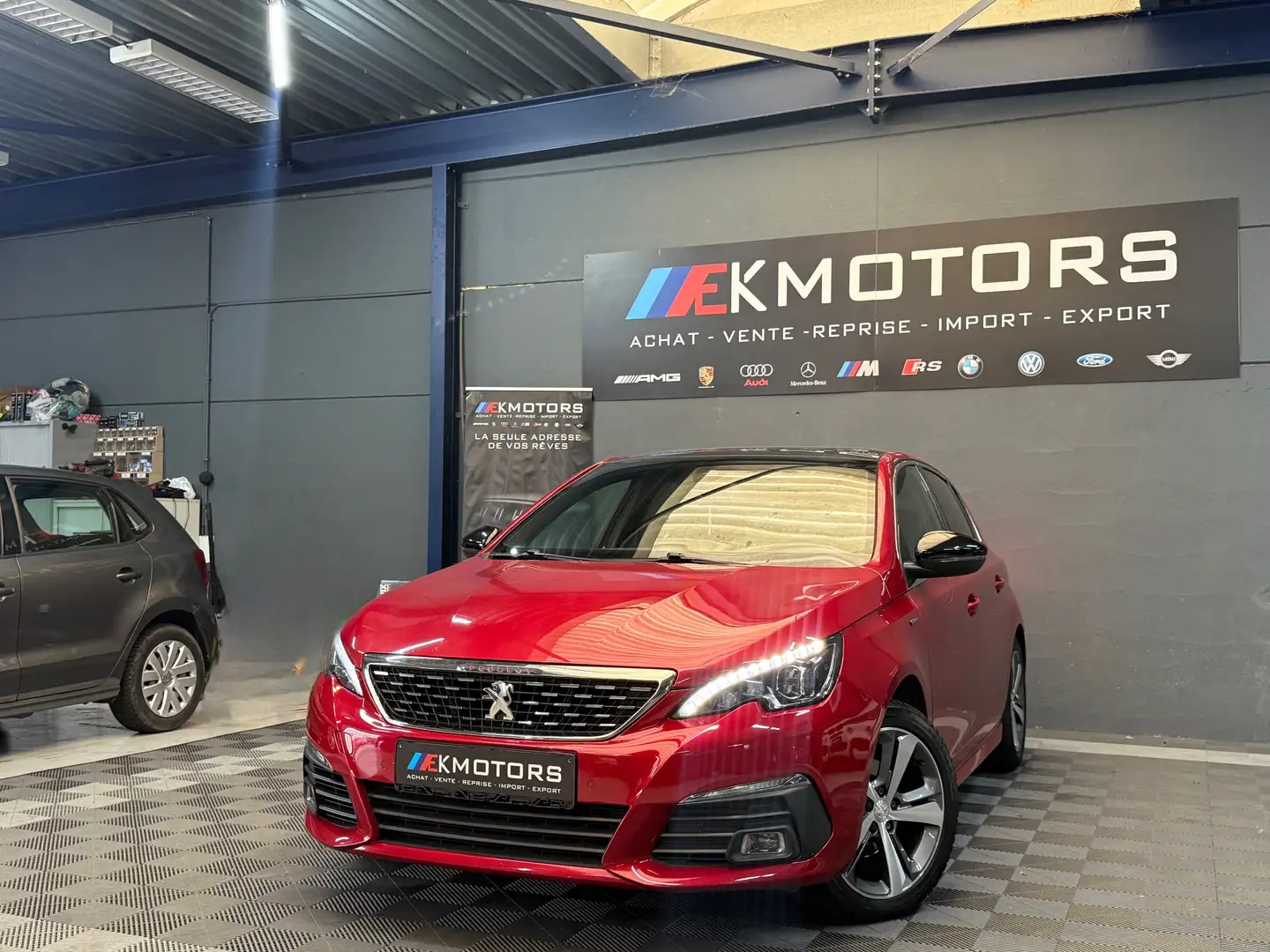 Peugeot 308 °GT-LINE°AUTO°GPS°PANO°CAMERA Rood - 1