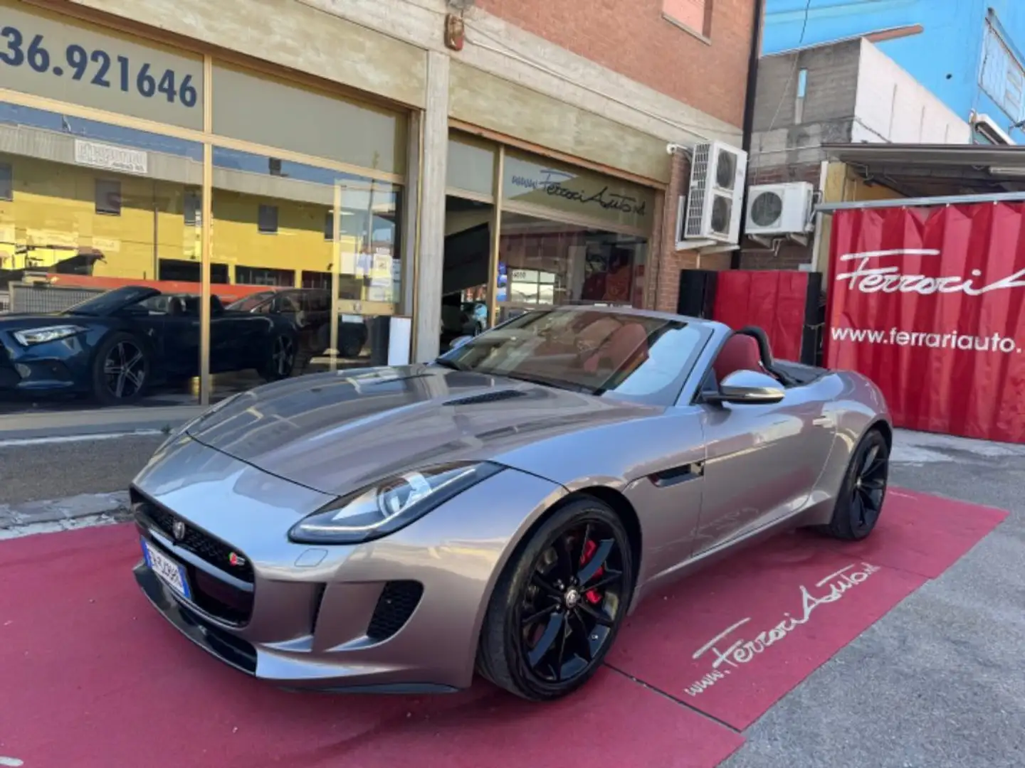 Jaguar F-Type 3.0 V6 aut. Convertibile S Grigio - 1