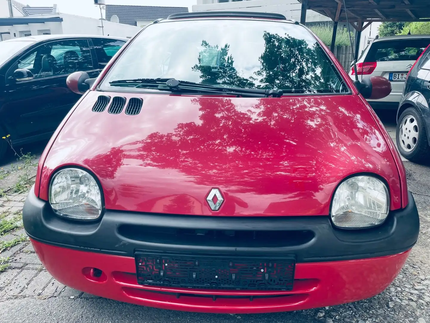 Renault Twingo 1.2 elektr.Fenster,Faltdach,Tüv 04/2026 Rot - 2