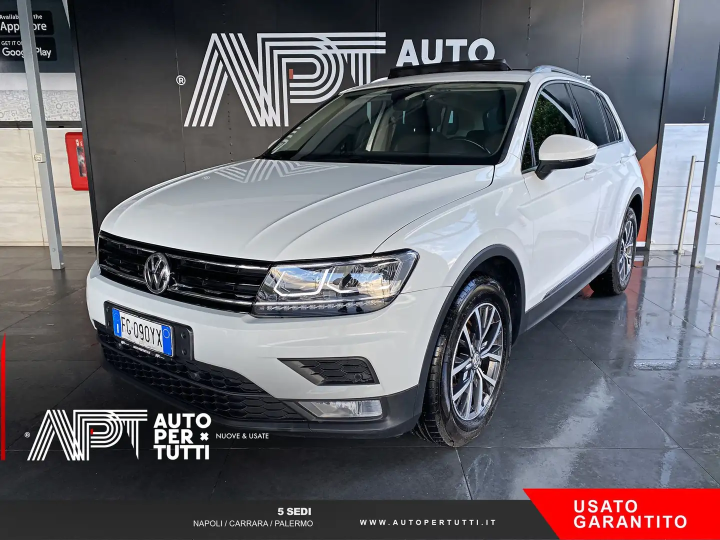 Volkswagen Tiguan Tiguan 1.6 tdi Business 115cv Bianco - 1
