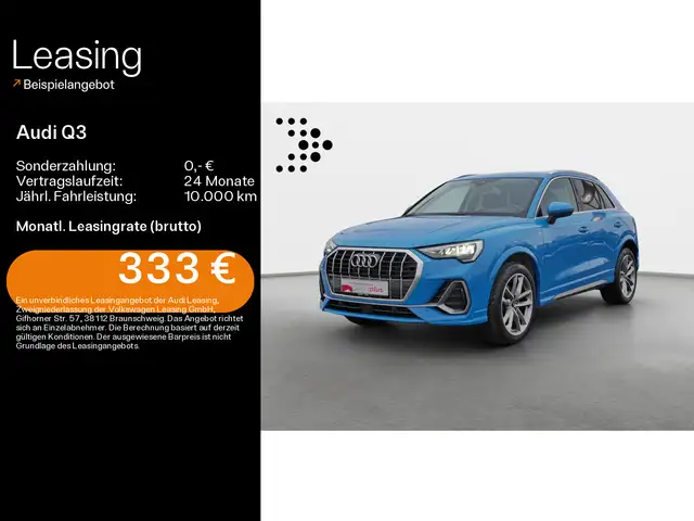 2023 Audi Q3 in Blue for sale