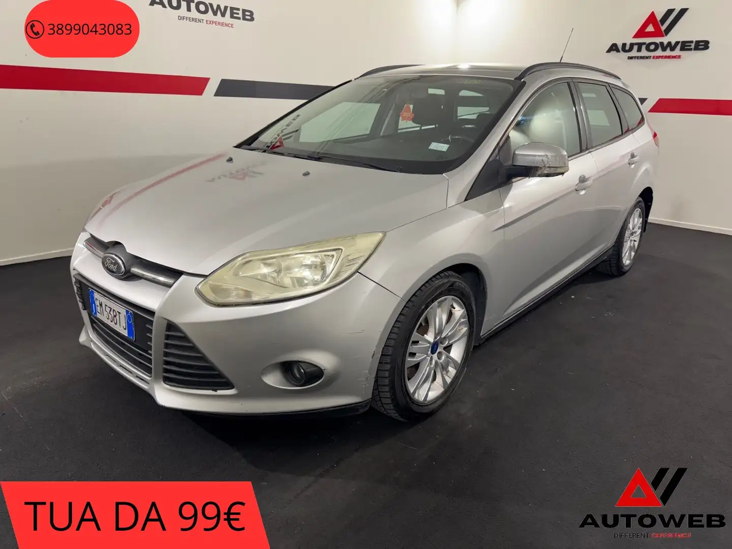Ford Focus Focus 1.6 TDCi 115 CV SW Argento - 1