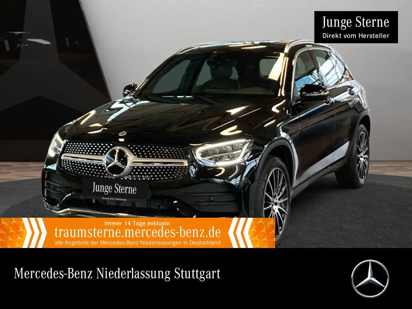 Mercedes-Benz GLC 300 e 4M AMG+PANO+LED+FAHRASS+KAMERA+KEYLESS Schwarz - 1