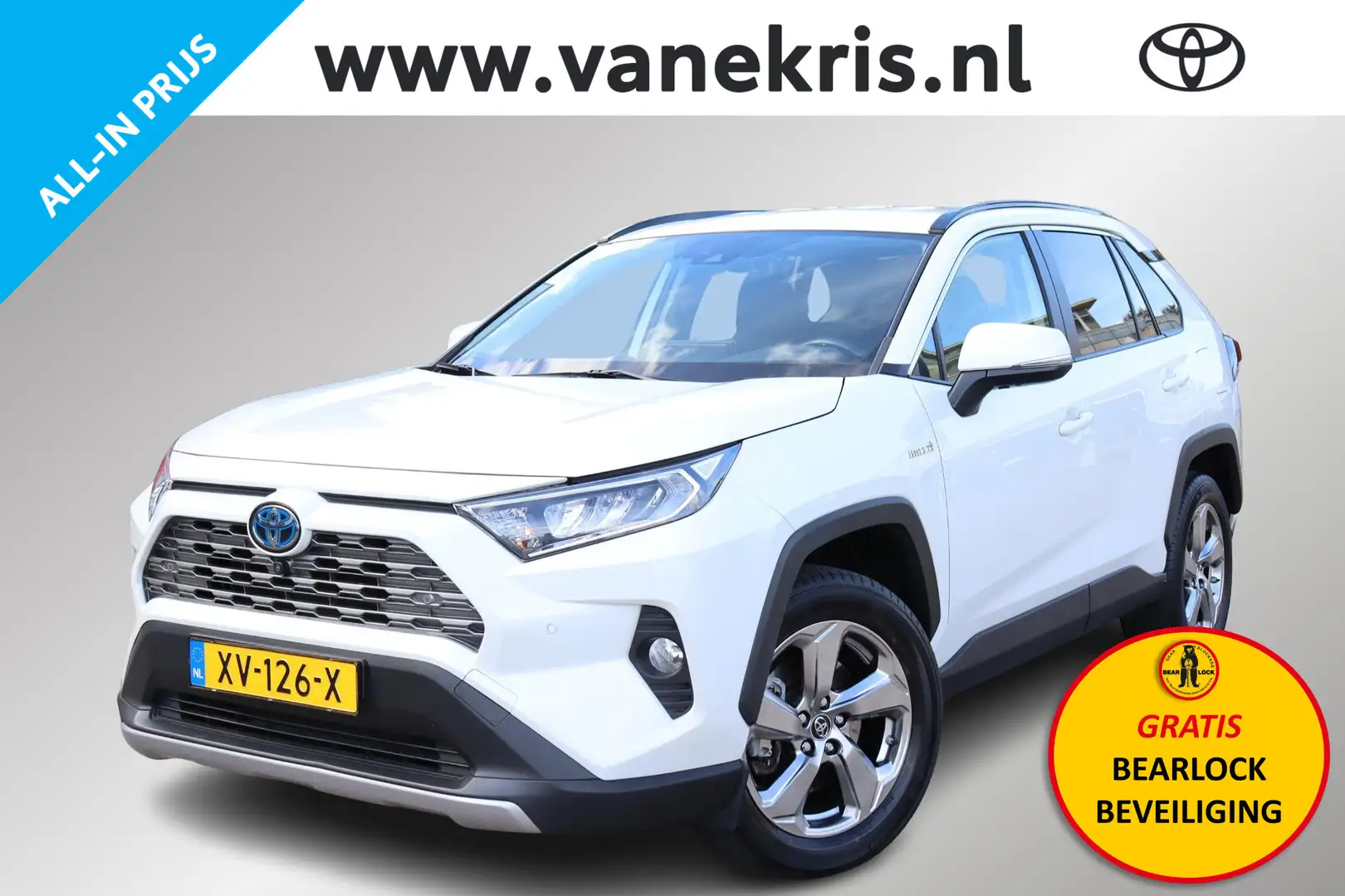 Toyota RAV 4 2.5 Hybrid First Edition, 360 Camera Blanc - 1
