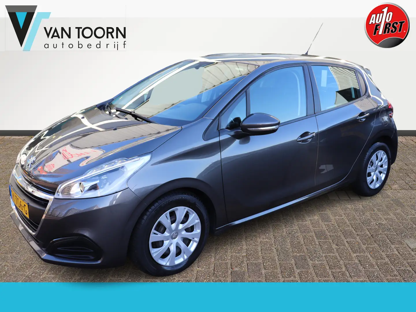 Peugeot 208 1.2 PureTech Active automaat. Lage Km stand. Gris - 1