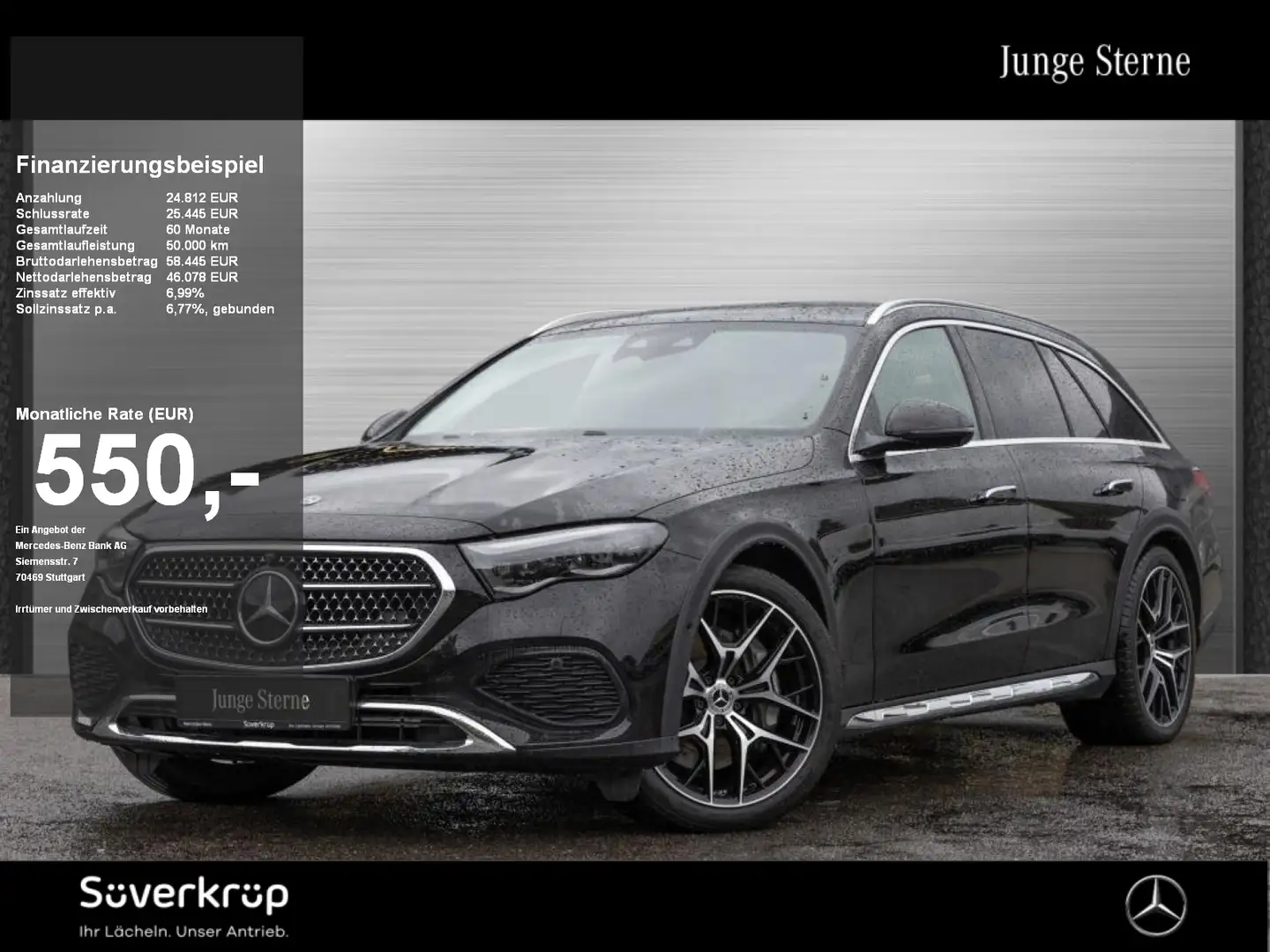 Mercedes-Benz E 300 T de All-Terrain 4M Avantgarde // BURM Negro - 1