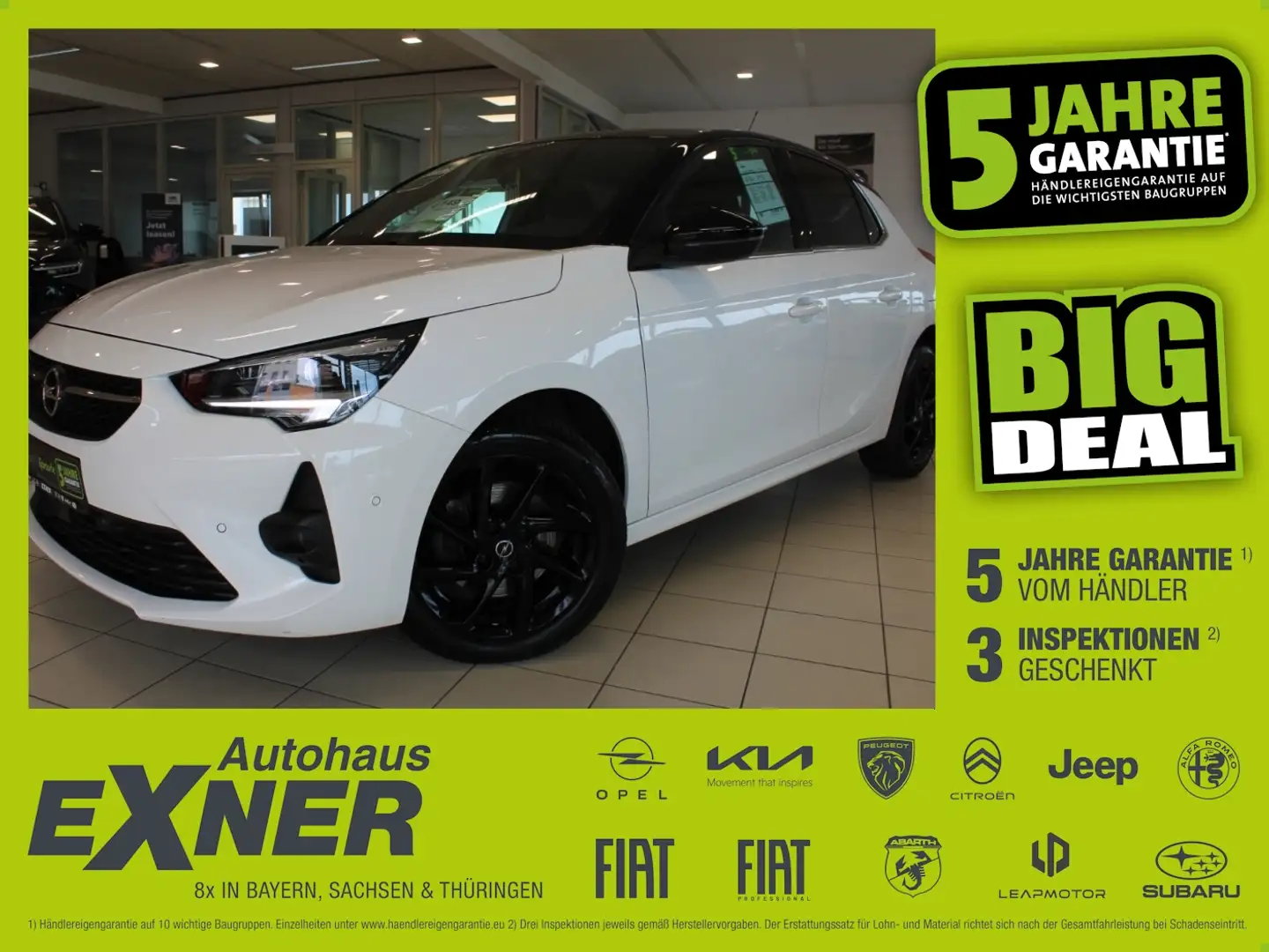 Opel Corsa 1.2 Turbo GS *LED*NAVI*PDC*DAB*SHZ* Blanc - 1