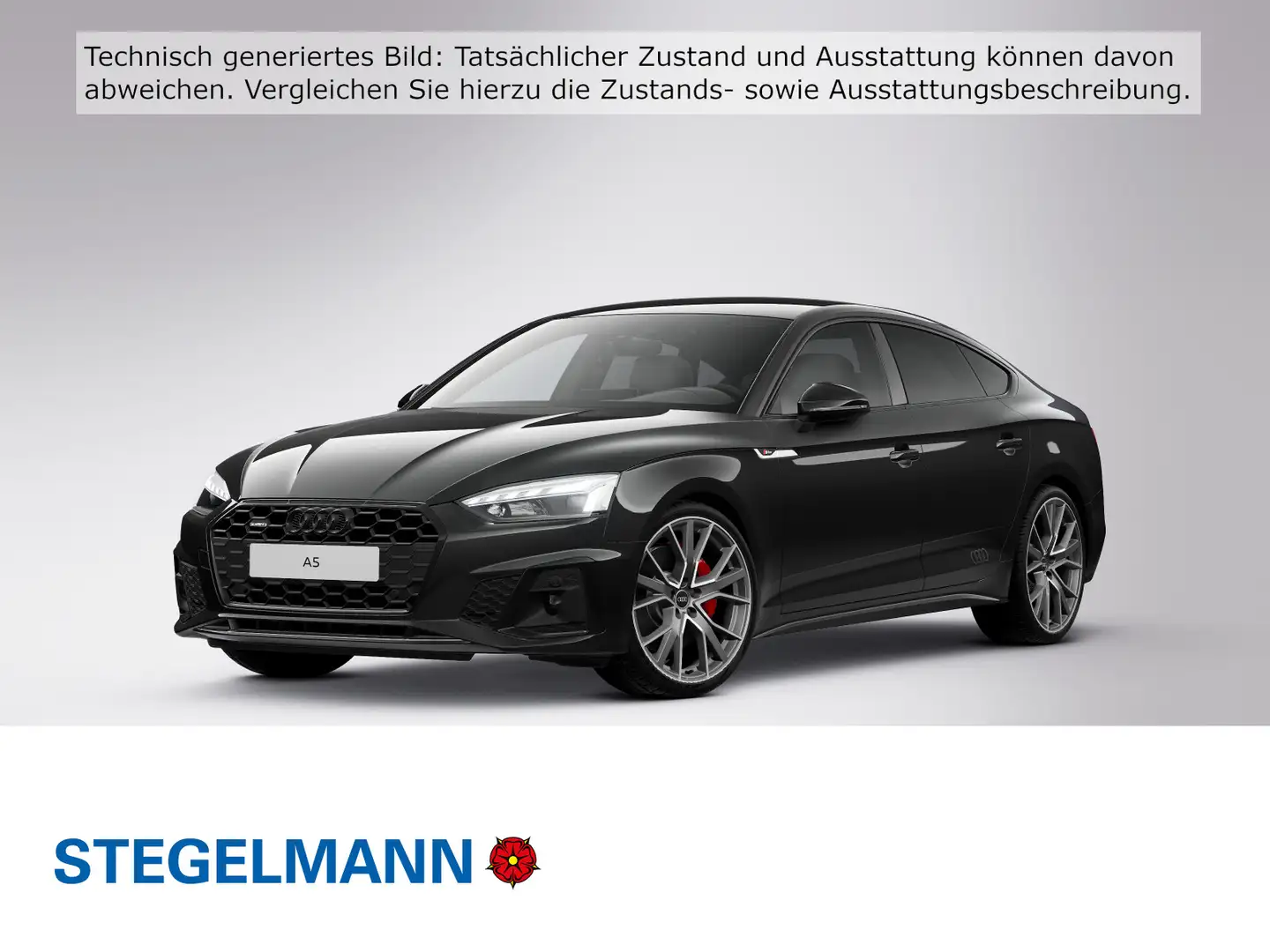 Audi A5 50 TDI qu. S line Competition Plus Schwarz - 1