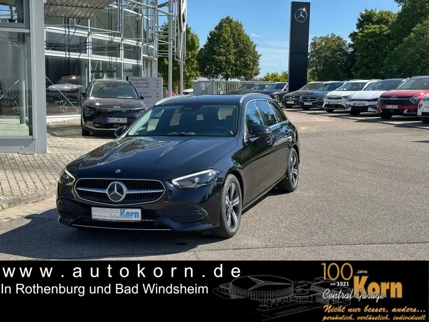 Mercedes-Benz C 180 T Avantgarde LH AHK ParkAss. SpurW SpurH Nero - 1