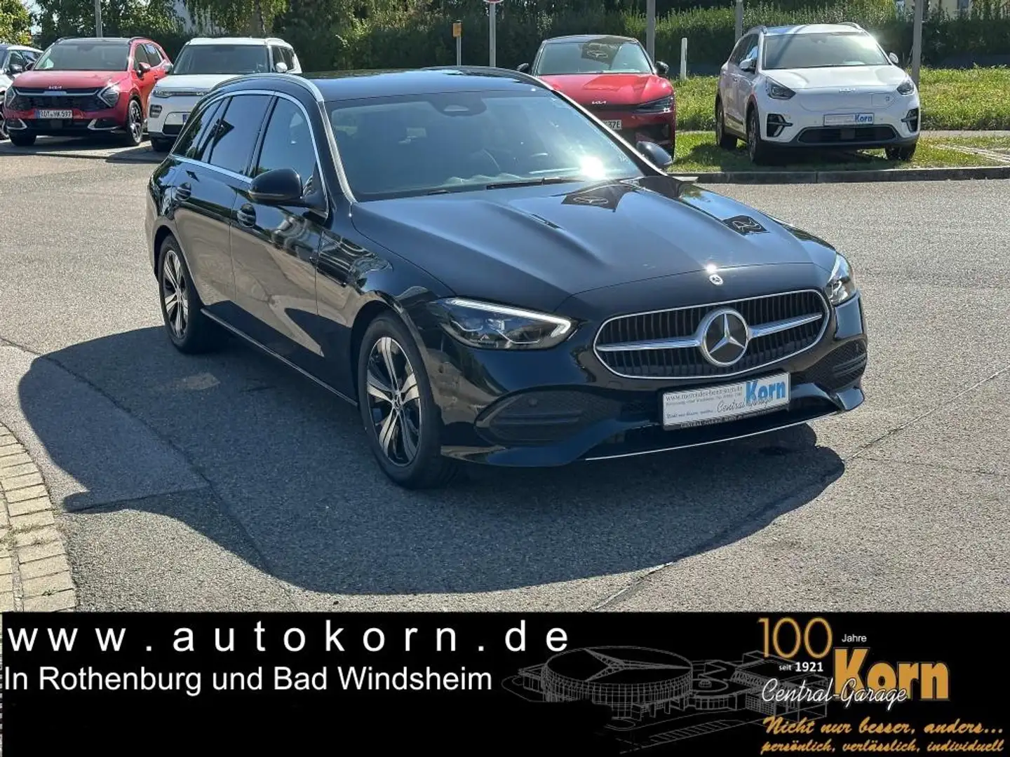 Mercedes-Benz C 180 T Avantgarde LH AHK ParkAss. SpurW SpurH Schwarz - 2