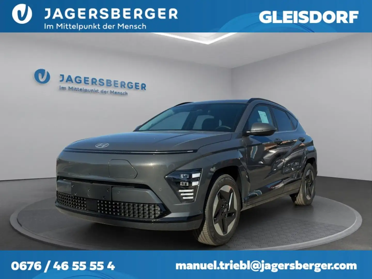 Hyundai KONA Comfort Line 64,8 kWh*prompt verfügbar* Grau - 1