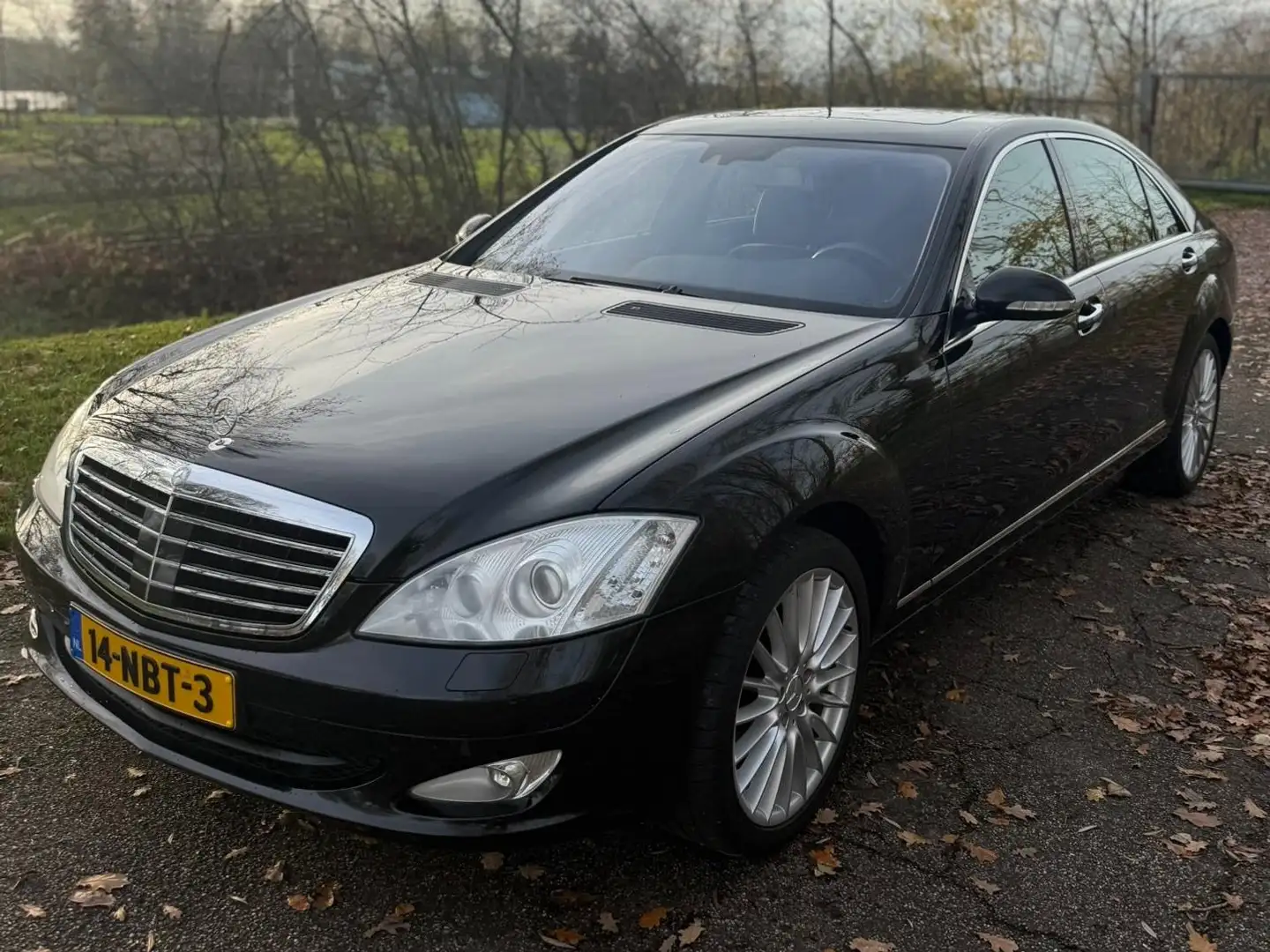 Mercedes-Benz S 350 S 350 Lang Zwart - 2