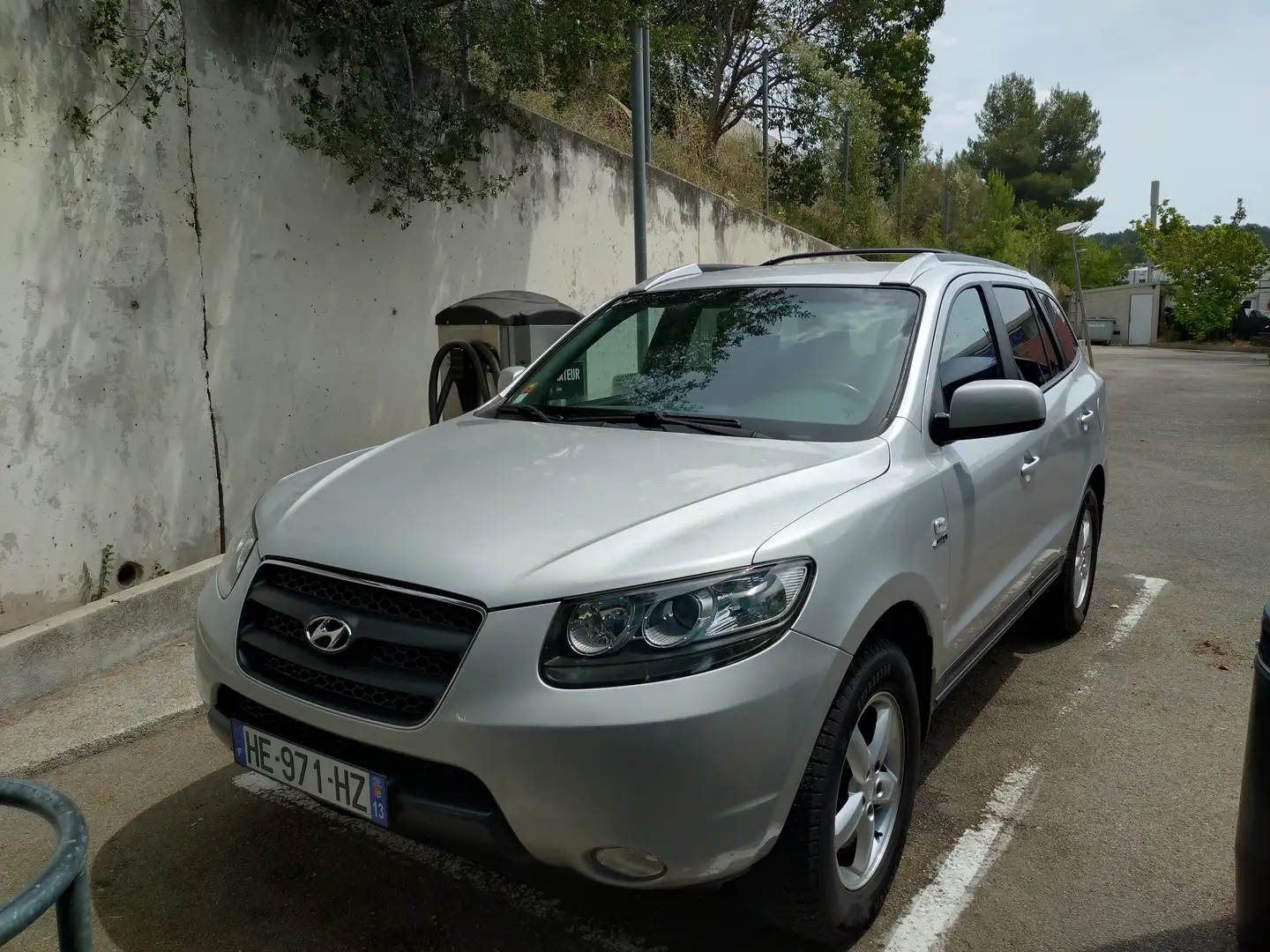 Hyundai SANTA FE Santa Fé 2.7i V6 4WD GLS Luxe A Gris - 1