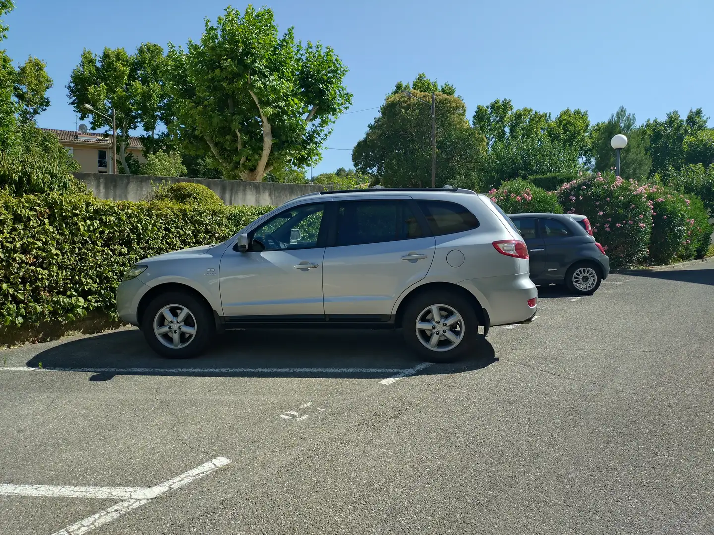 Hyundai SANTA FE Santa Fé 2.7i V6 4WD GLS Luxe A Gris - 2