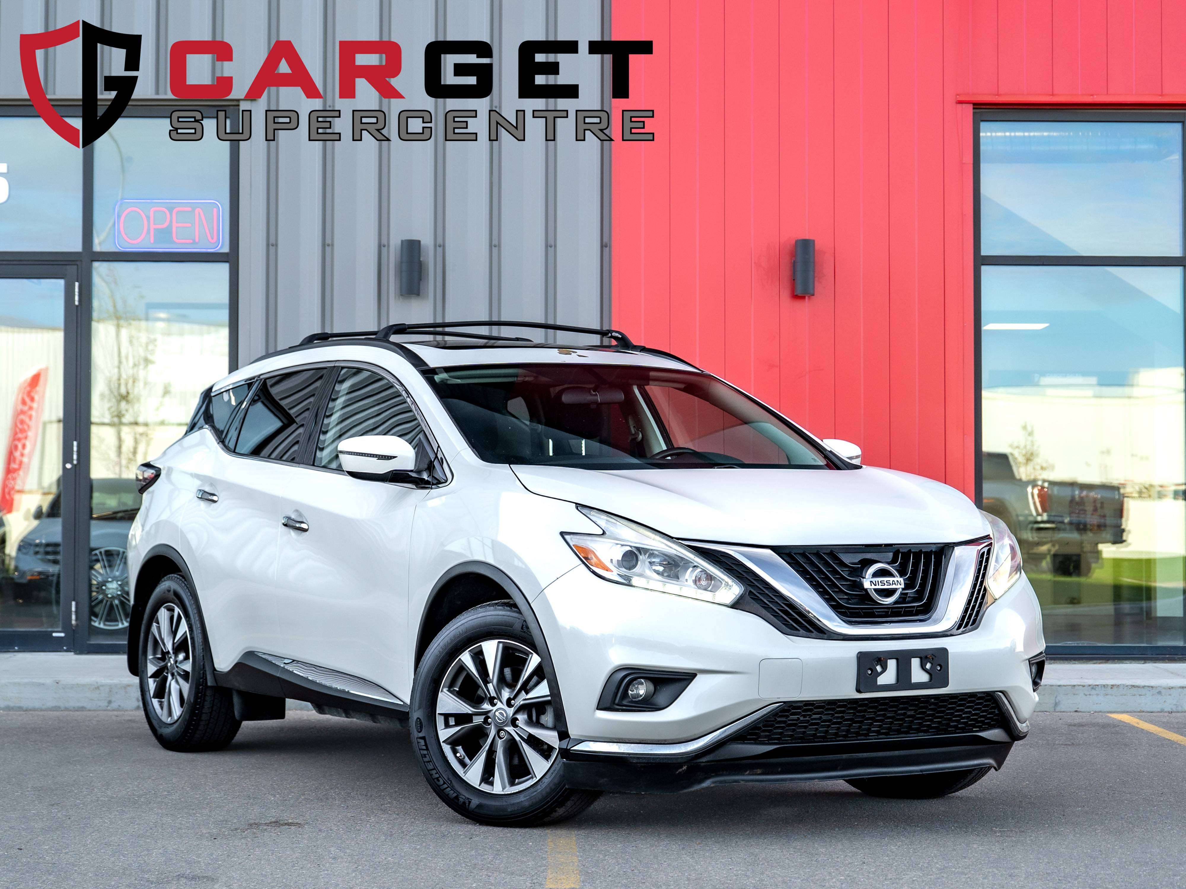 White 2017 Nissan Murano SUV / Crossover All-Wheel Drive Automatic