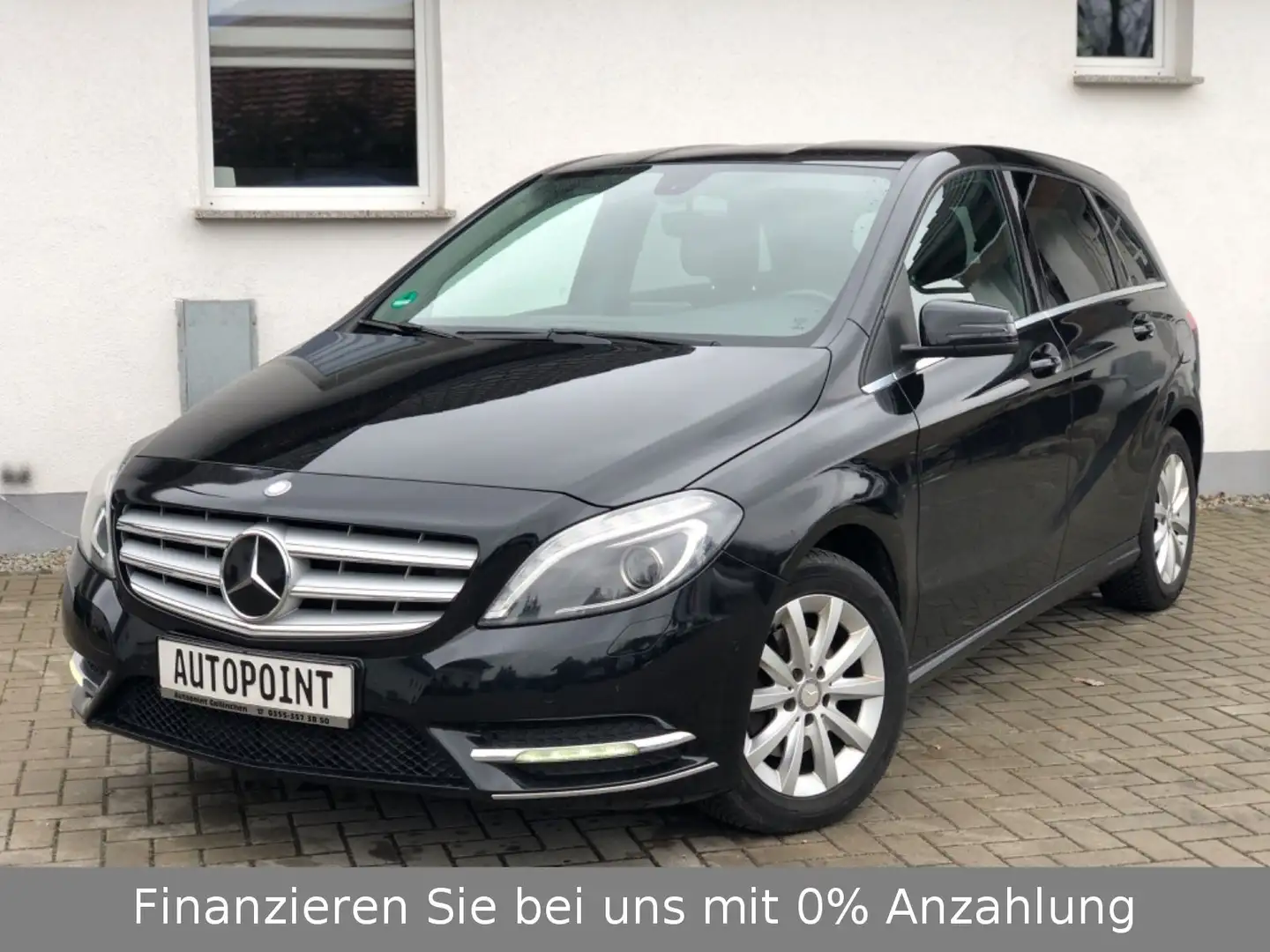 Mercedes-Benz B 220 Sitzhzg+Leder+Navi+Kamera Schwarz - 1