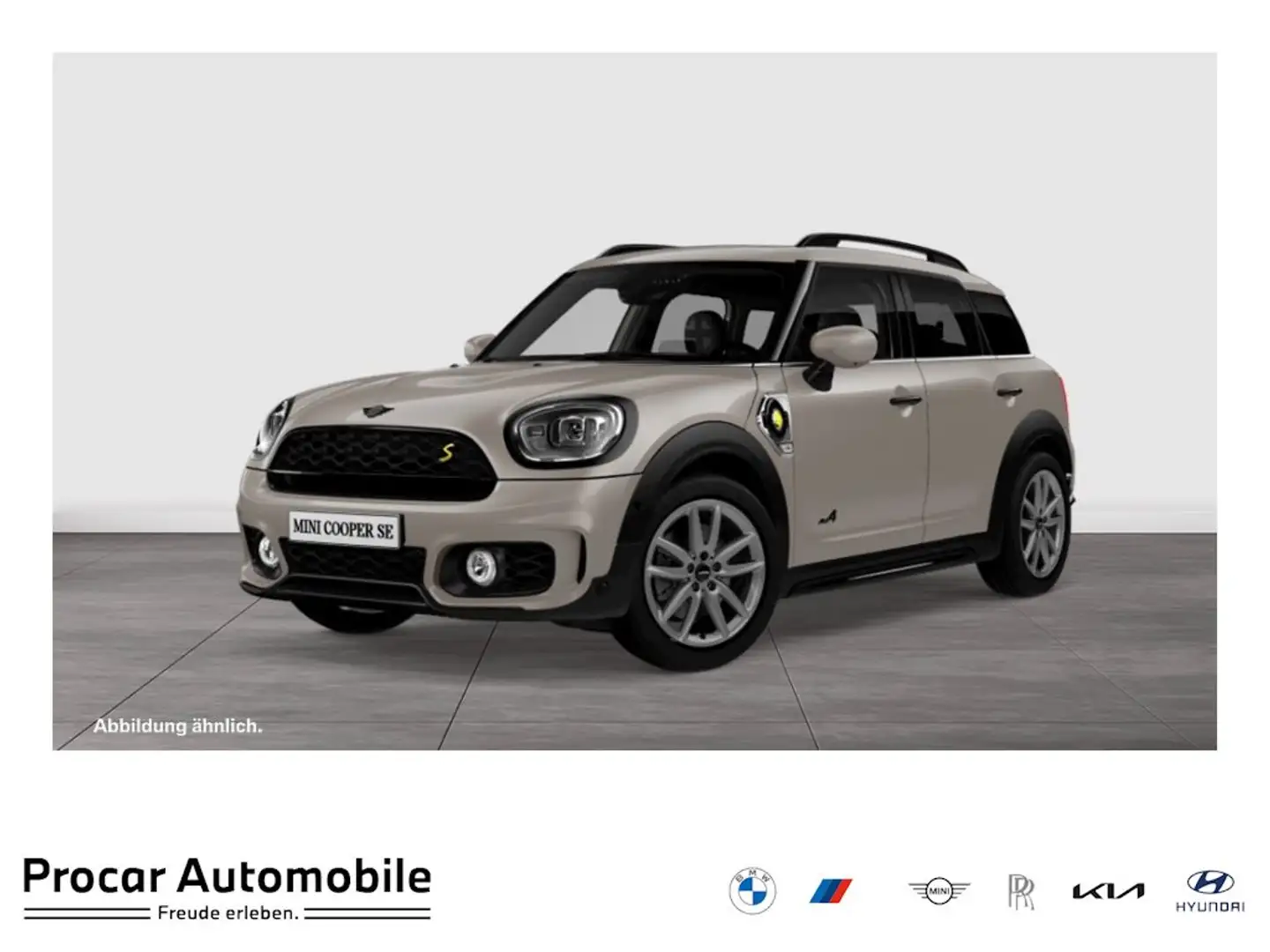 MINI Cooper SE Countryman Cooper SE ALL4 HUD PANO ACC RFK NAVI LED DAB LM Grau - 1