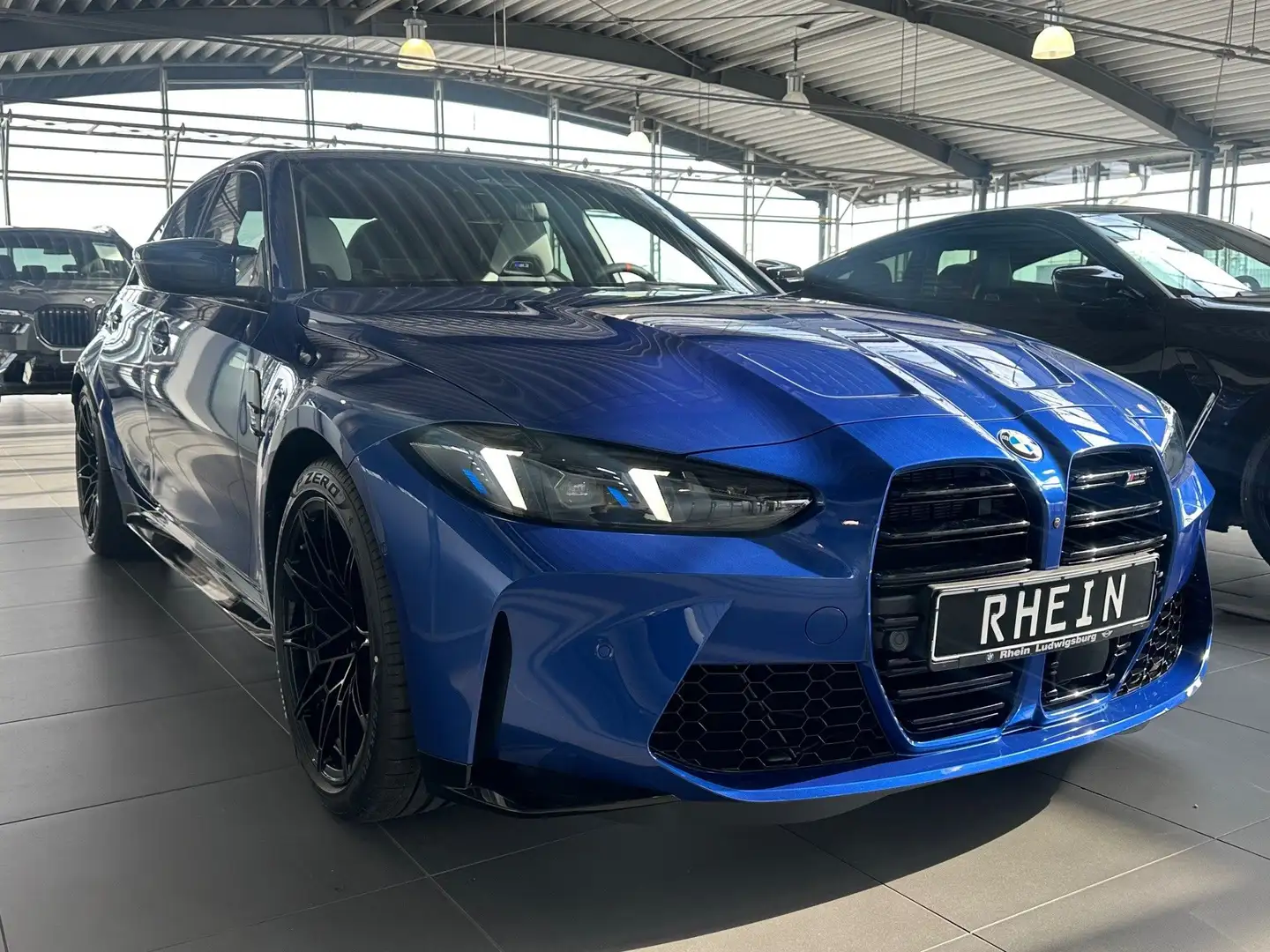 BMW M3 Competition Limousine mit M Blu/Azzurro - 2