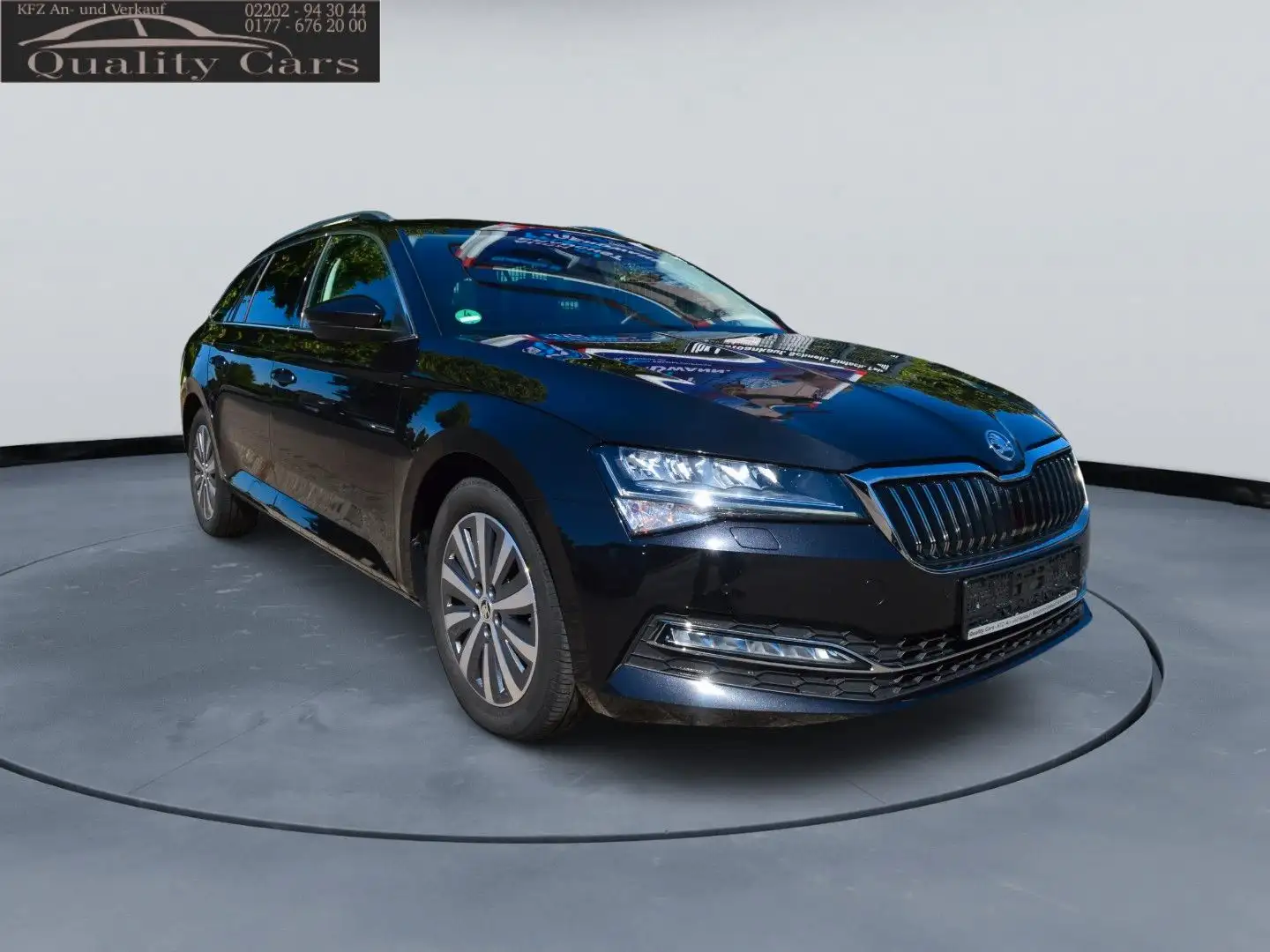 Skoda Superb Combi Style TDI 150PS Leder, Navi, Schwarz - 2