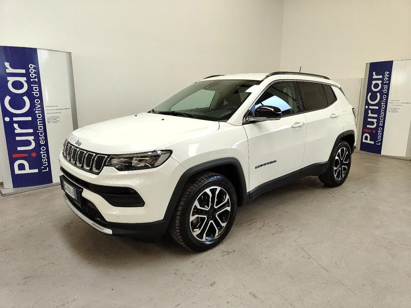 Jeep Compass 1.3 T4 190CV PHEV AT6 4xe Limited Pelle&Tessuto 18 Wit - 1