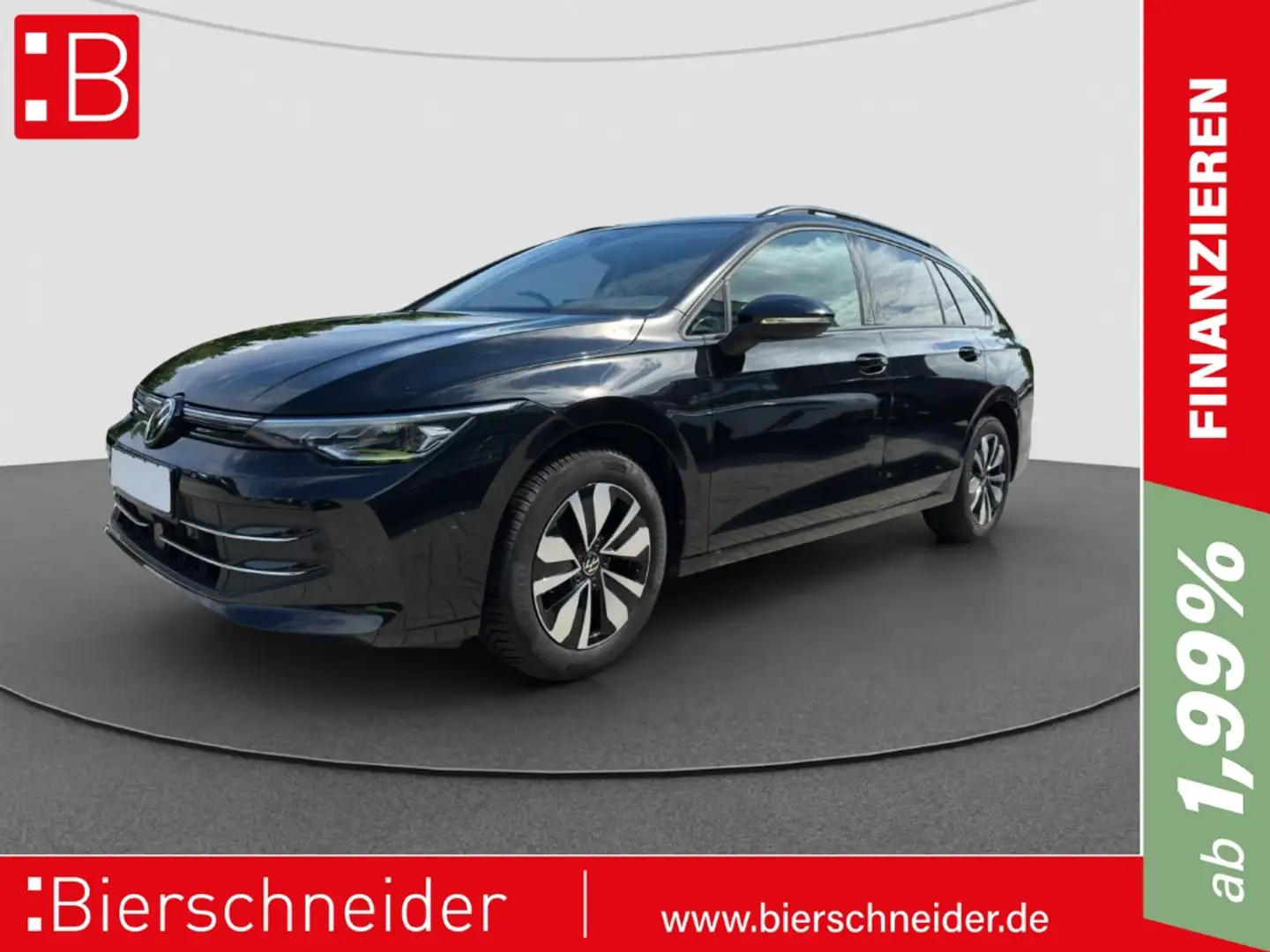 Volkswagen Golf Var. 1.5 TSI Goal AHK REAR VIEW LED ACC NAVI Negro - 1