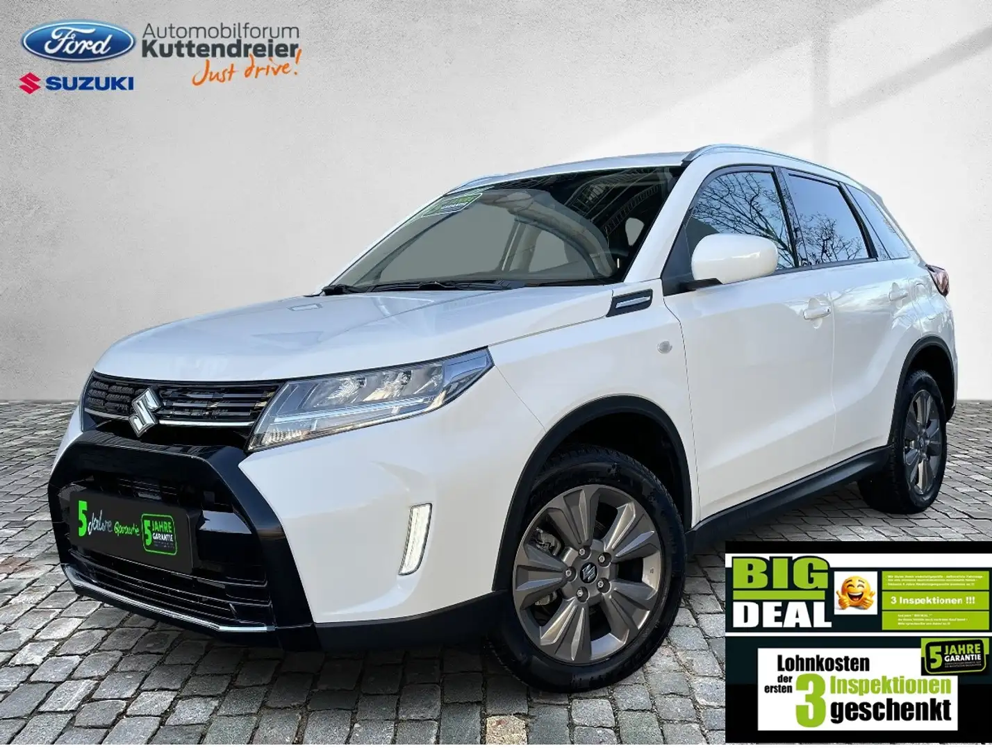 Suzuki Vitara 4x2 Comfort Navi Kamera LED PDC SHZ Klimaa Weiß - 2