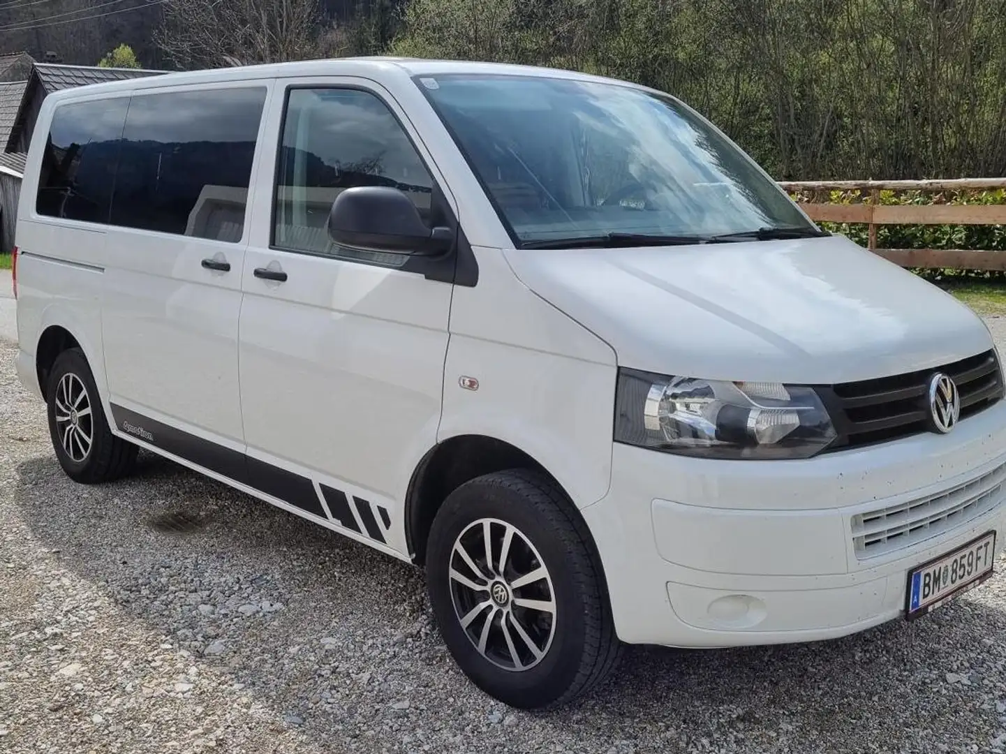 Volkswagen T5 Caravelle Caravelle 4motion Weiß - 2