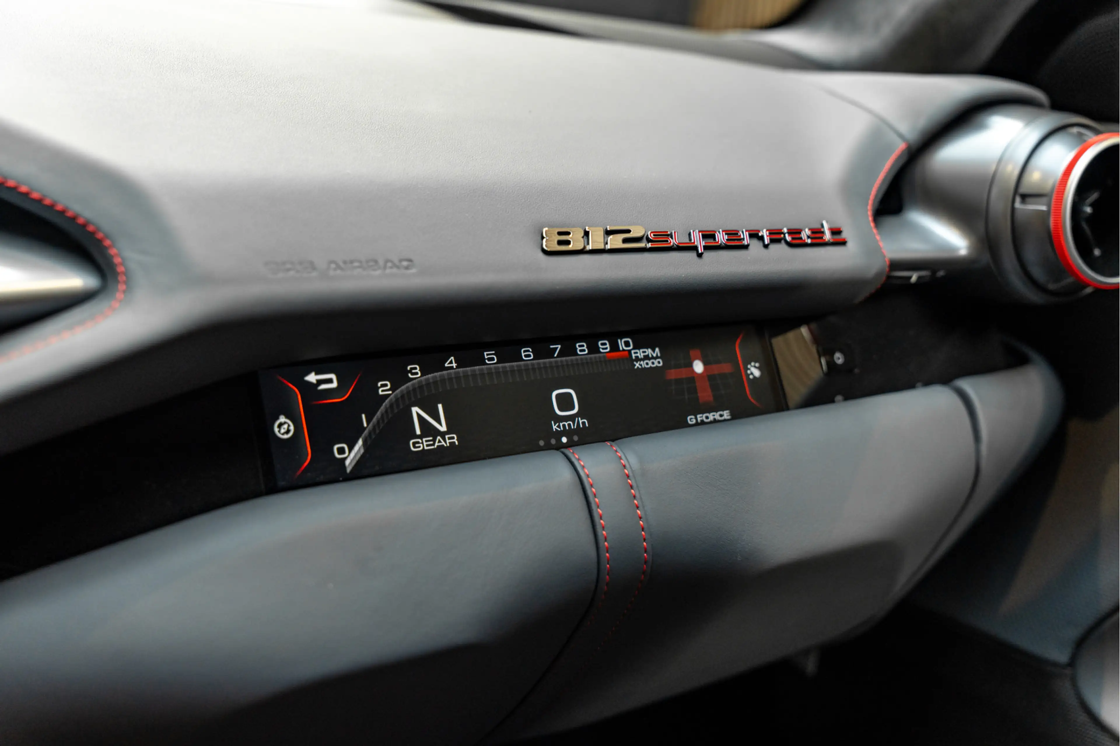 Ferrari 812 Superfast TDF Wheel Carbon JBL Passenger Display 6 — photo 44
