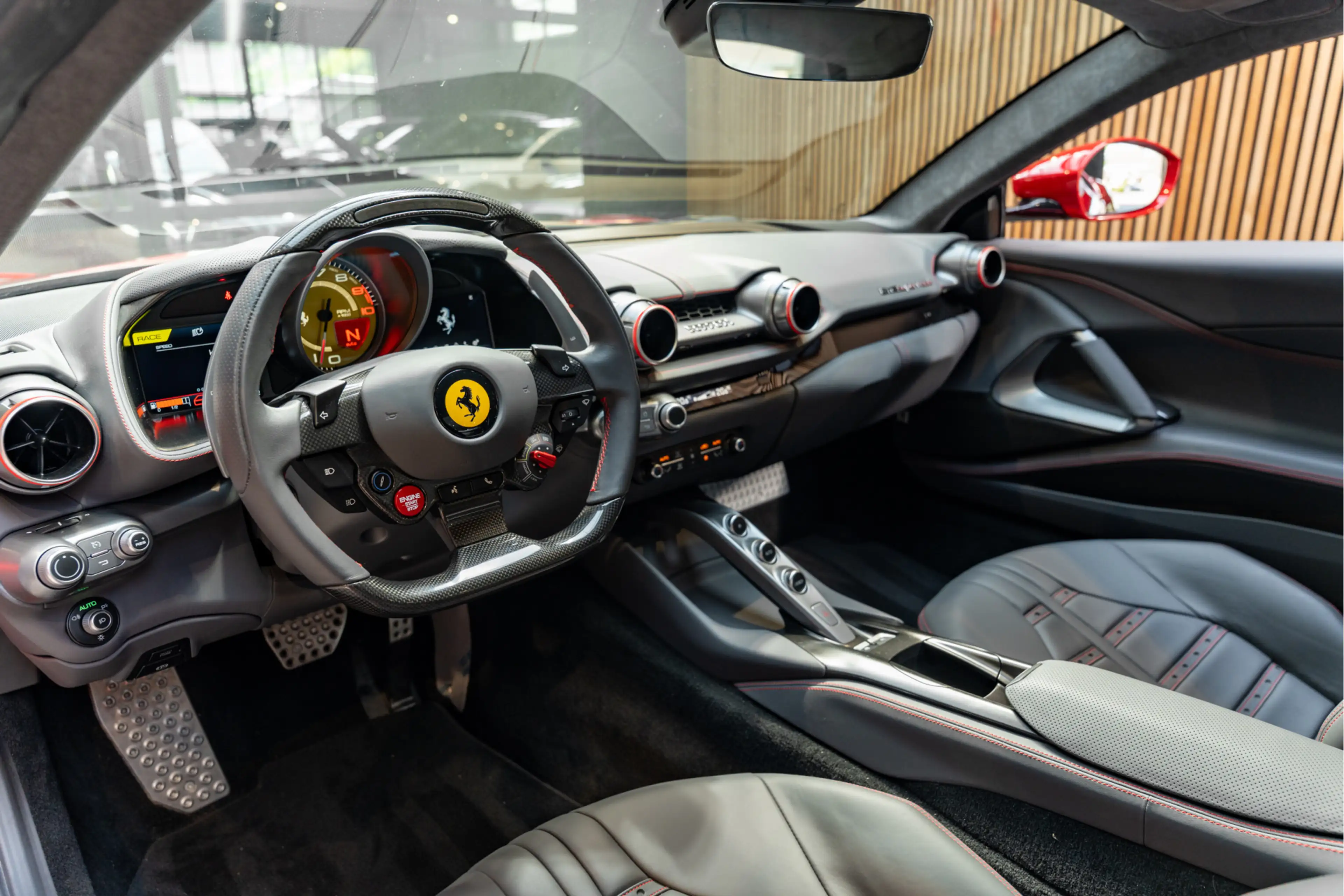 Ferrari 812 Superfast TDF Wheel Carbon JBL Passenger Display 6 — photo 6