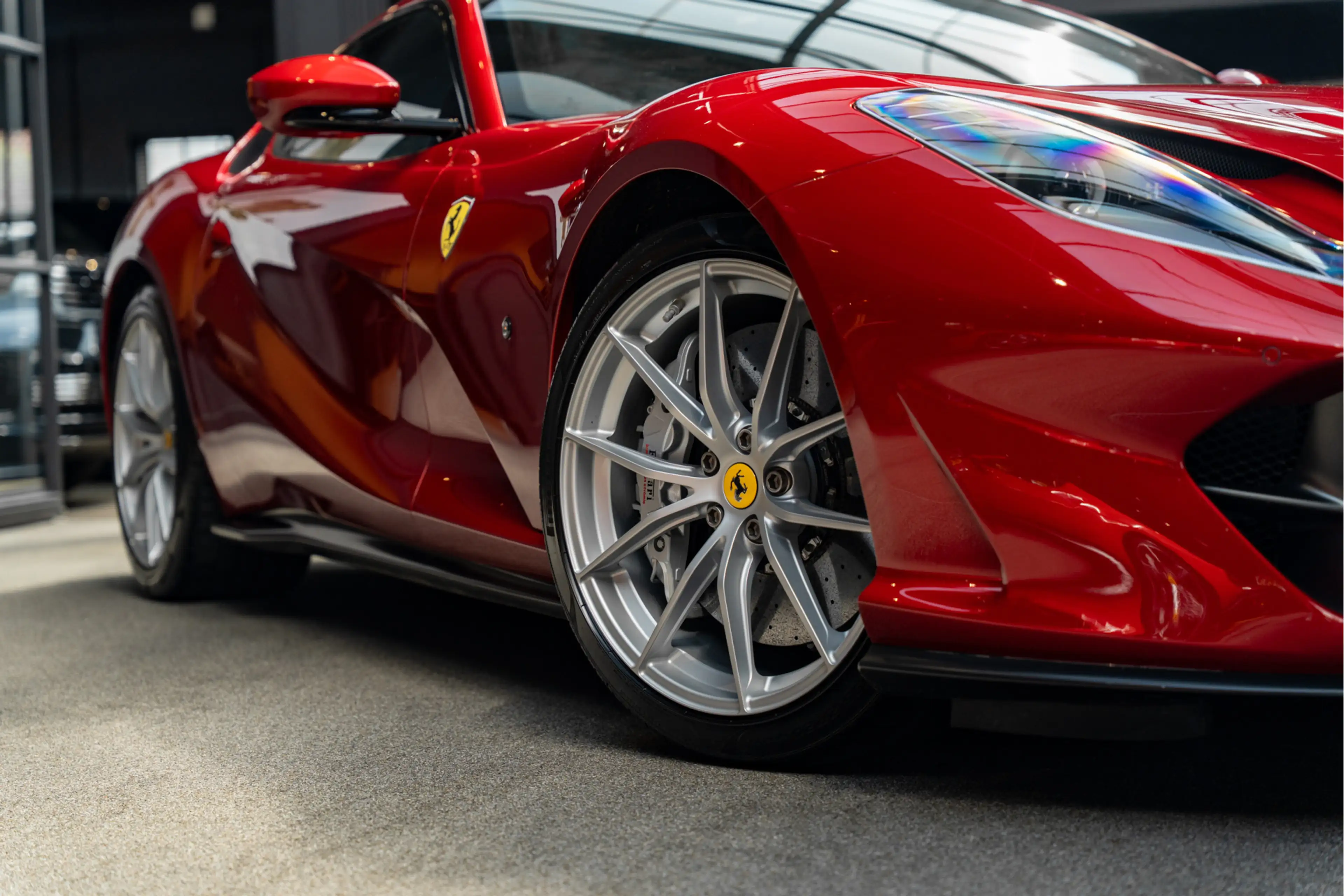 Ferrari 812 Superfast TDF Wheel Carbon JBL Passenger Display 6 — photo 12
