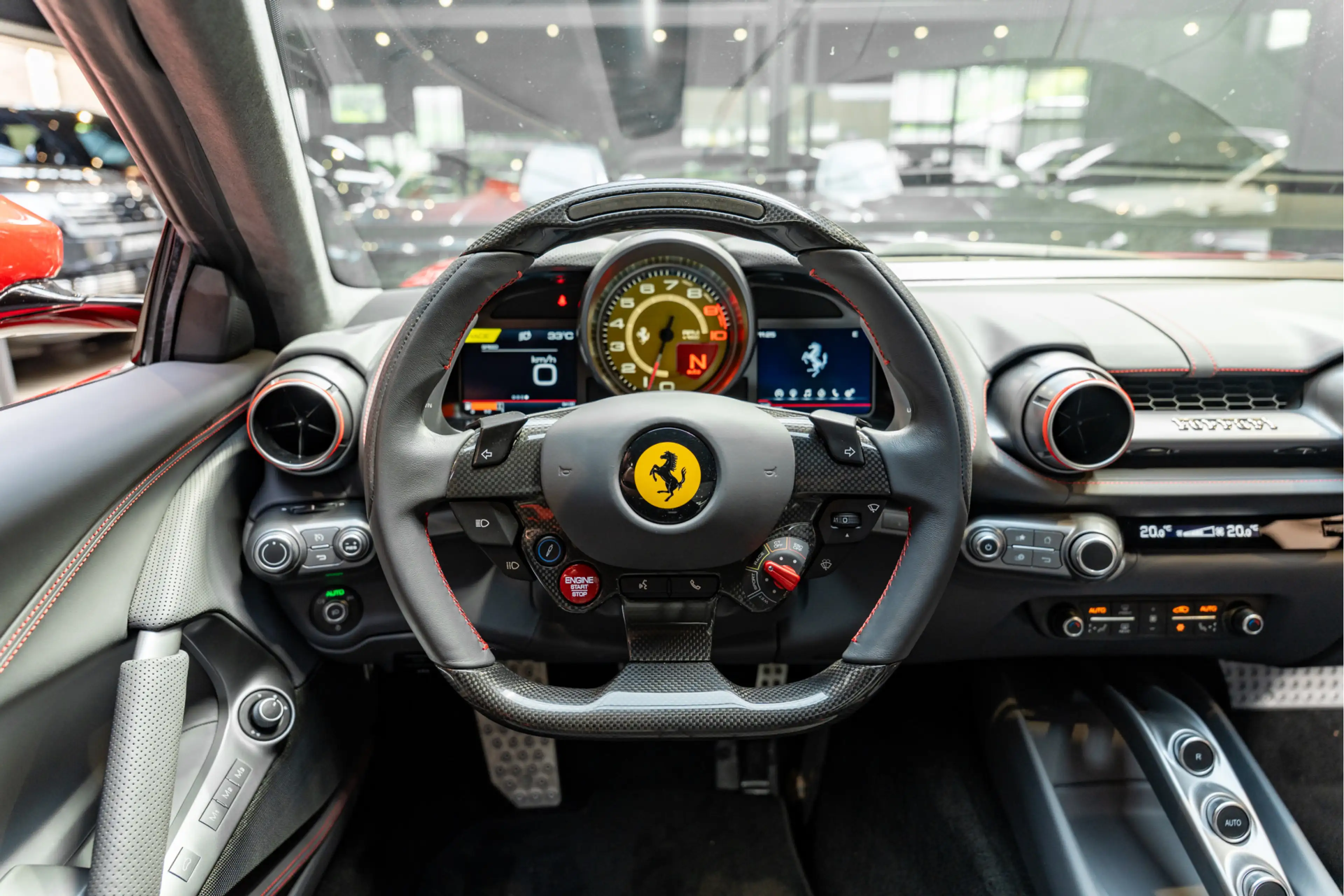 Ferrari 812 Superfast TDF Wheel Carbon JBL Passenger Display 6 — photo 7