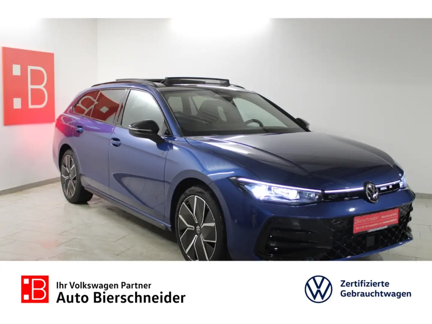 Volkswagen Passat Variant 1.5 TSI DSG eHybrid RLine 19 AHK PANO 5J.-Garnatie Blau - 1