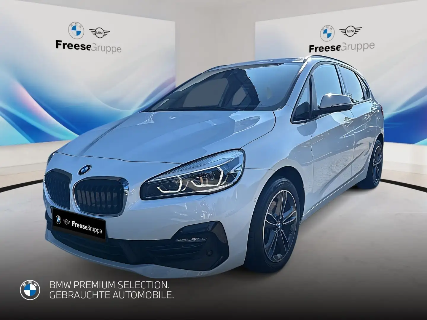 BMW 218 d SPORT-LINE AUTOM. PANO HEAD-UP HIFI LED Weiß - 1