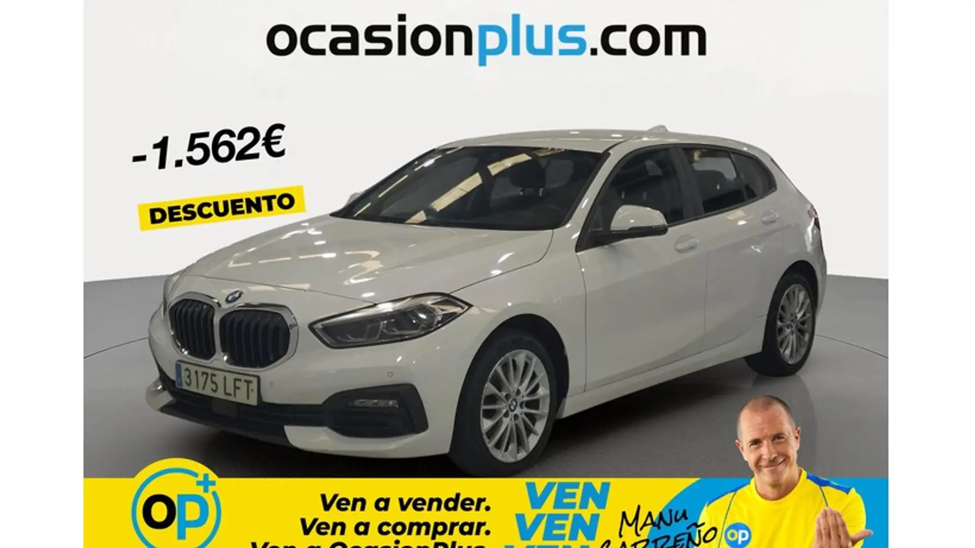 BMW 116 116dA Blanco - 1