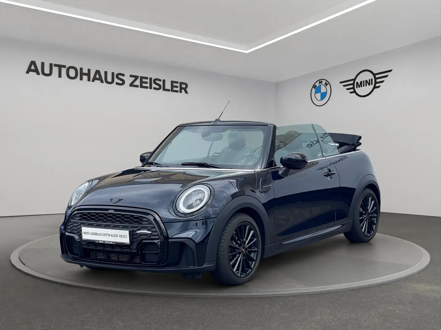 MINI Cooper Cabrio Cooper Cabrio JCW-AERO-KIT Rückfahrkamera Leder Schwarz - 1