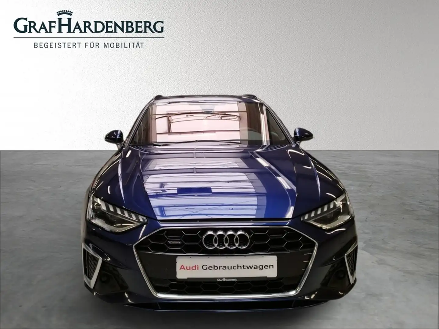 Audi A4 Avant 40 TDI quattro S tronic S line Pano AHK Blau - 2
