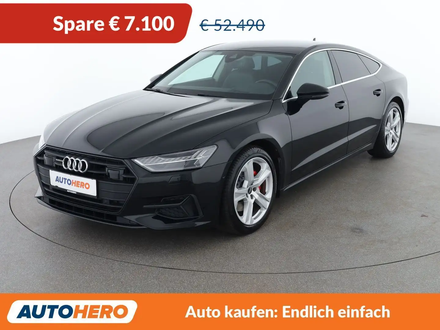 Audi A7 50 TDI Mild-Hybrid quattro Schwarz - 1