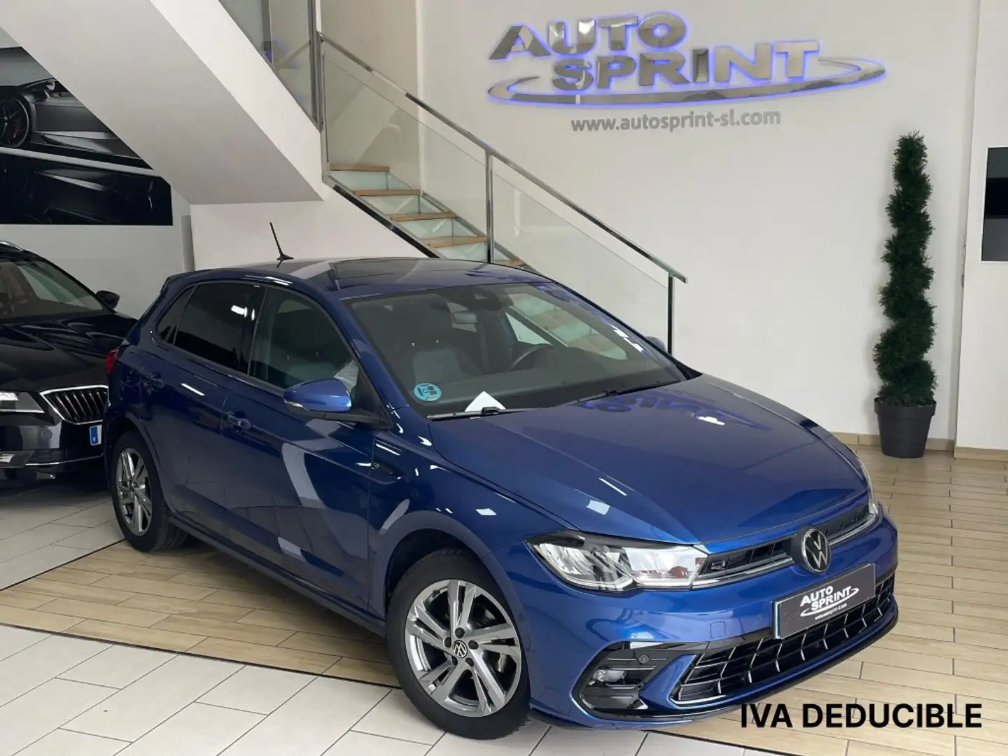 Volkswagen Polo 1.0 TSI R-Line 70kW Azul - 1