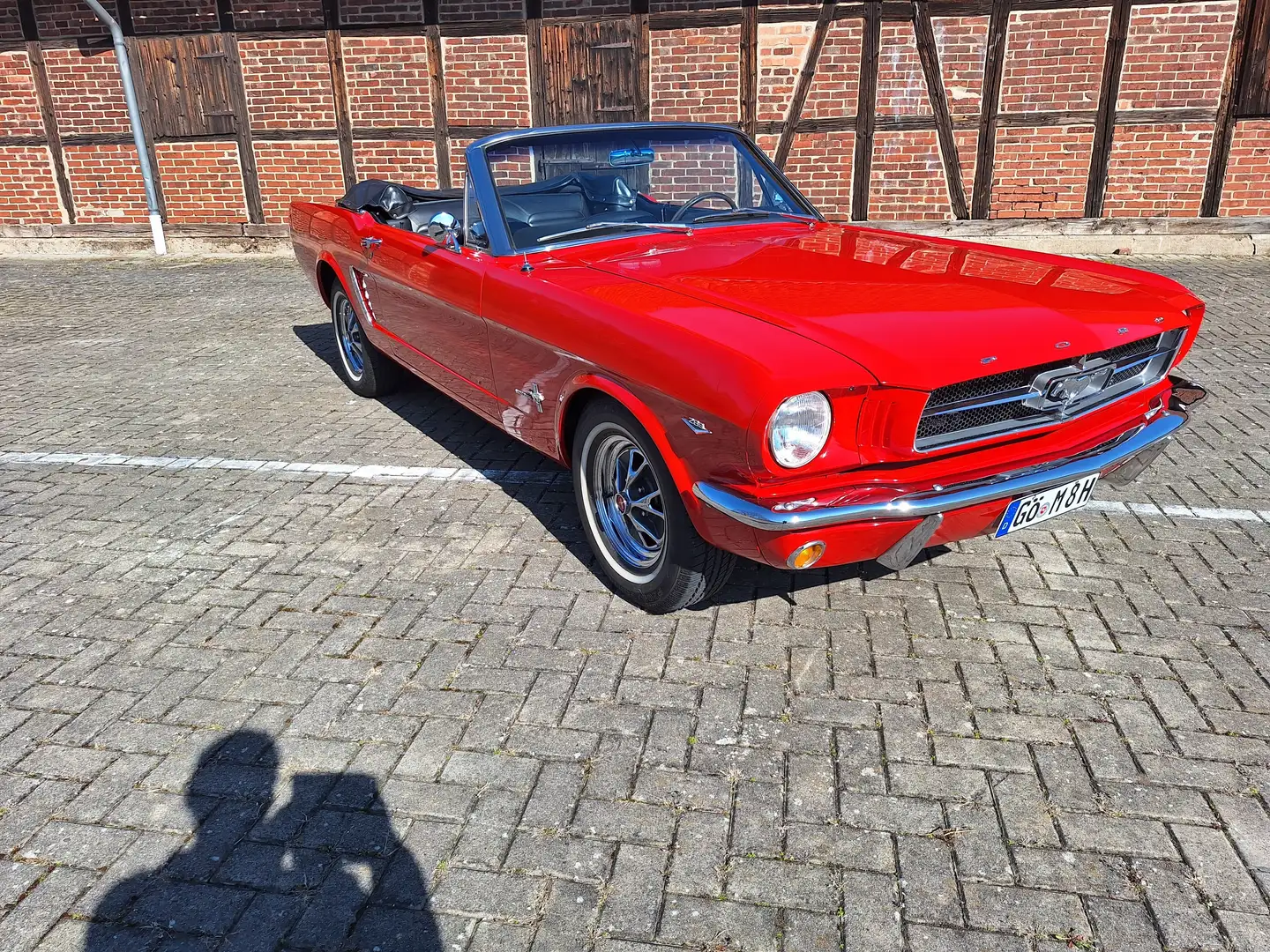 Ford Mustang Cabrio A Code Schaltgetriebe  V8 Rot - 2