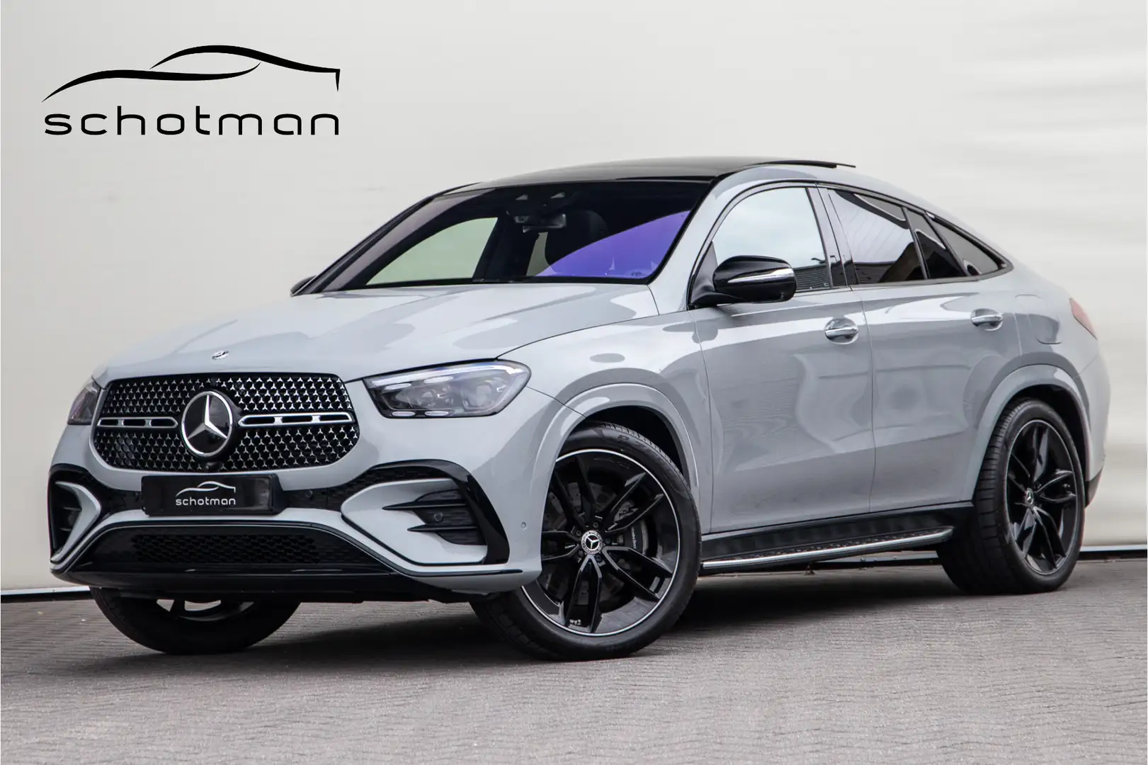 Mercedes-Benz GLE 350 Coupé de 4MATIC AMG Premium Plus, Facelift, Massag Grijs - 1