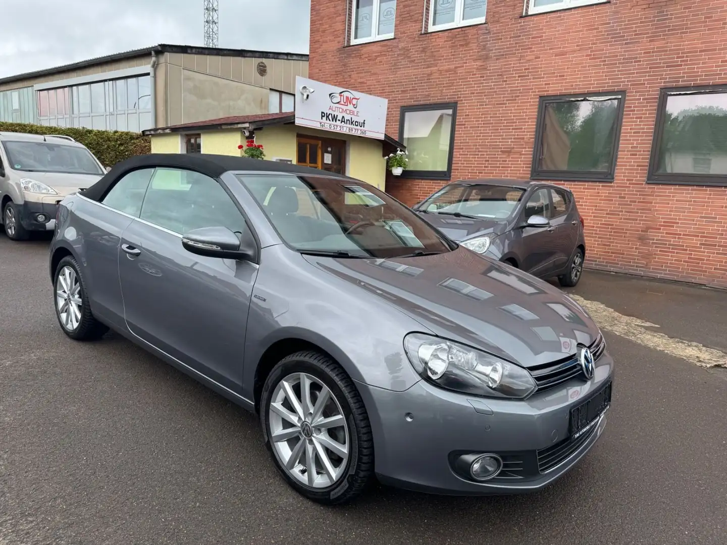 Volkswagen Golf VI Cabriolet Lounge BMT/Zahnriemen NEU! Gris - 2