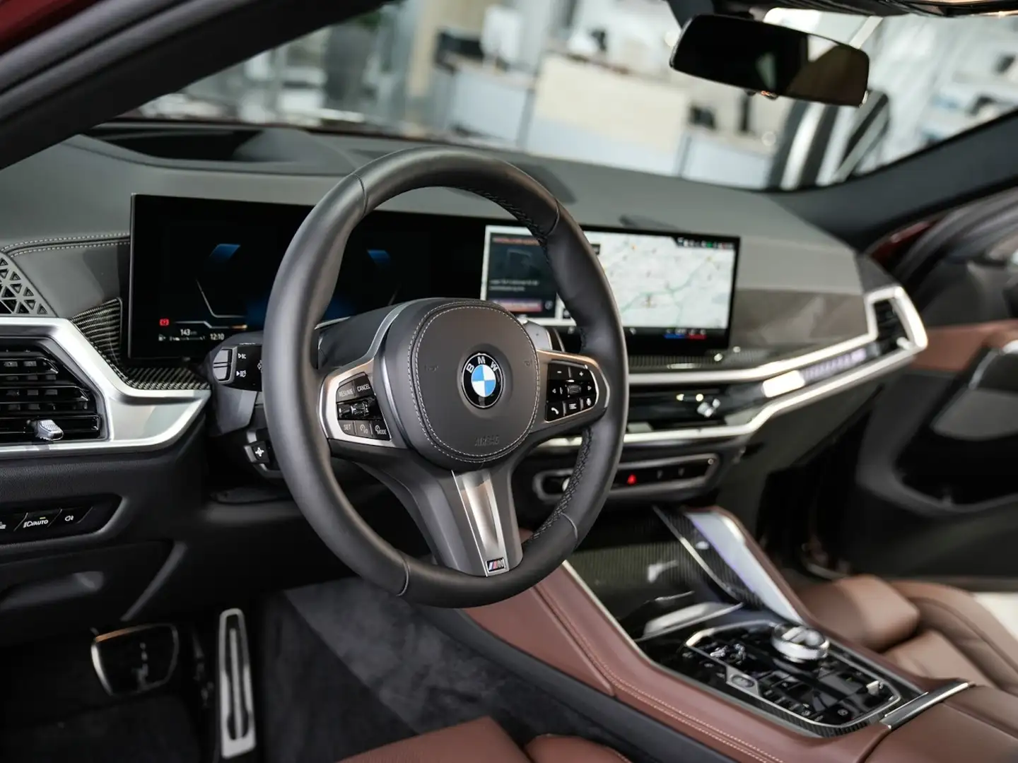 BMW X6 xDrive40d M SPORT PRO 2-Luft 22LM 360K Panora Piros - 2
