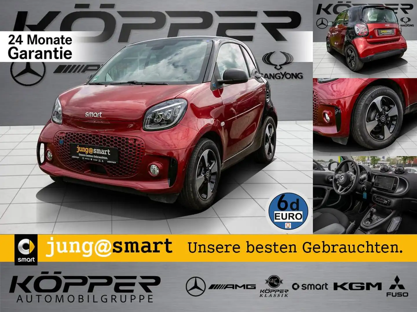 smart forTwo EQ Exclusive LAST ONE Red Kamera LED Rot - 1