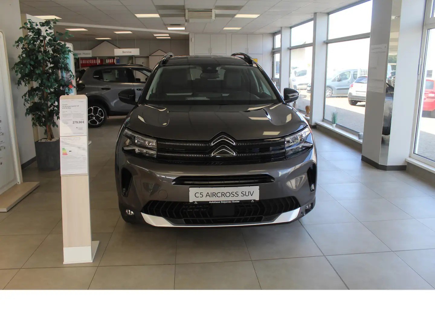 Citroen C5 Aircross MAX Hybrid 145 DSC Allwetter Navi LED Sitzheizung Grau - 1
