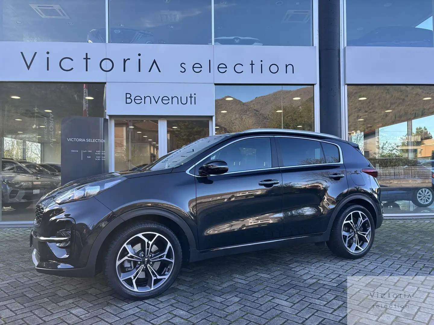 Kia Sportage 1.6 MHEV 136CV C.AUTOMATICO GT LINE 2WD NAVIGATORE Nero - 1